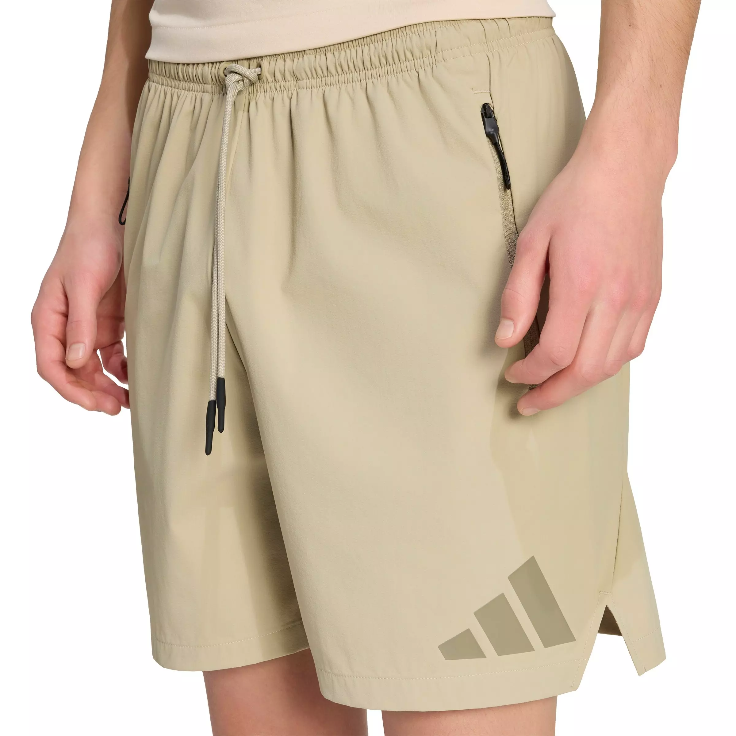 adidas Men's Z.N.E. Woven Shorts - Khaki - KHAKI