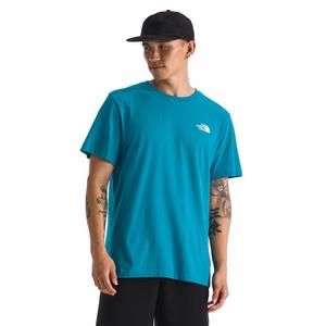 The North Face Men's Evolution Box Camo Fill Short Sleeve Graphic Tee - Blue