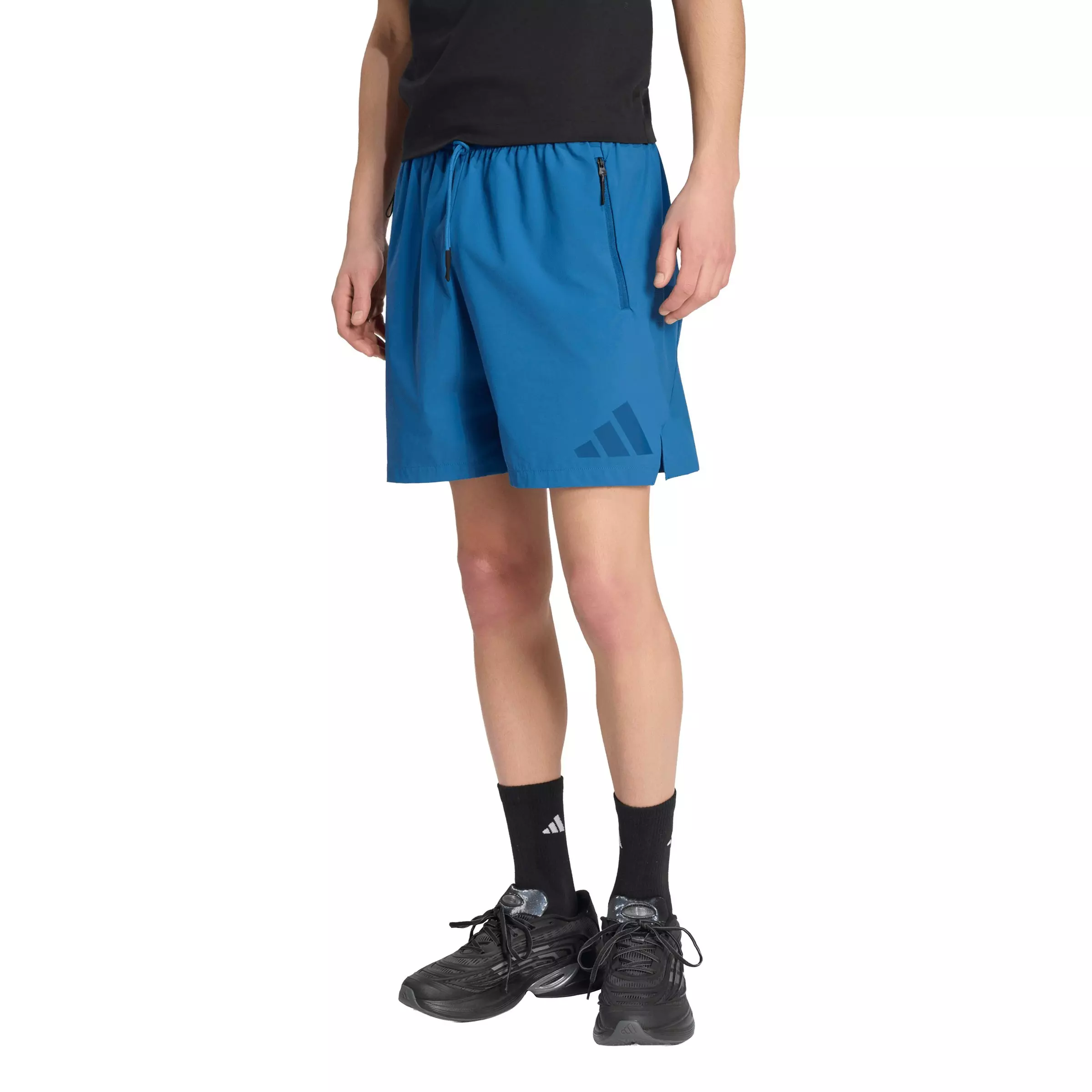 adidas Men's Z.N.E. Woven Shorts - Blue - BLUE