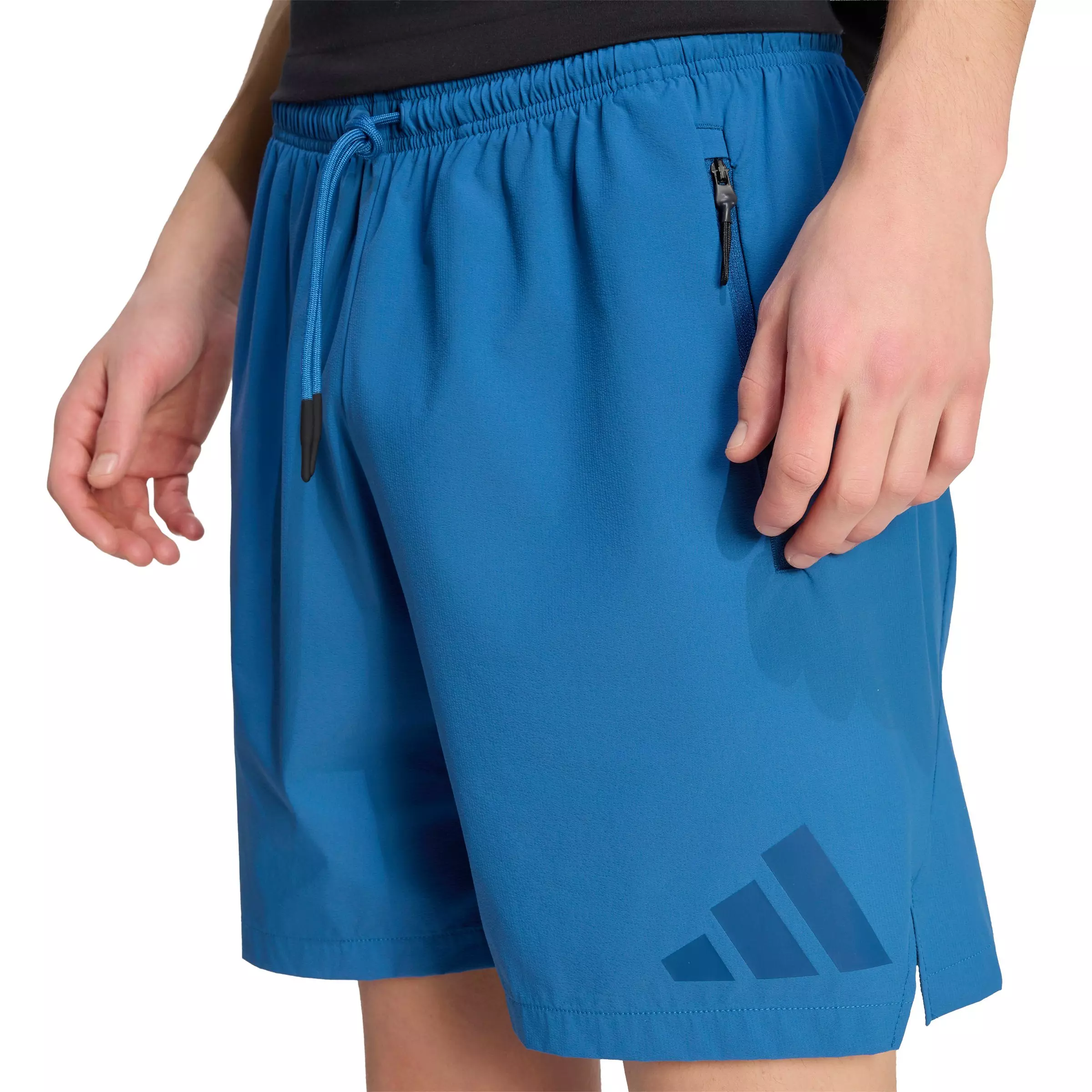 adidas Men's Z.N.E. Woven Shorts - Blue - BLUE