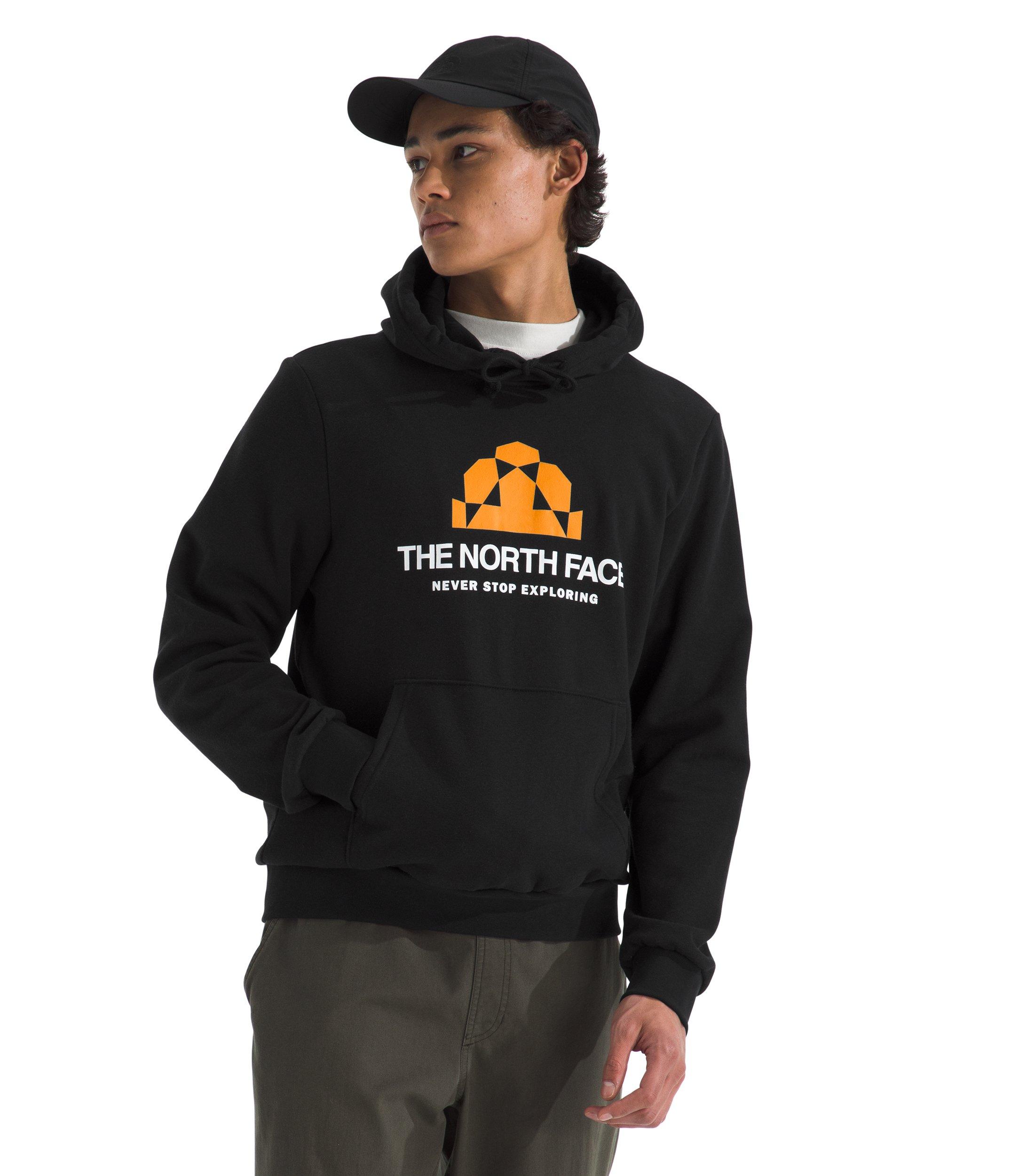 The North Face Men's Evolution BTS Graphic Hoodie - Black - BLACK Thumbnail View 1