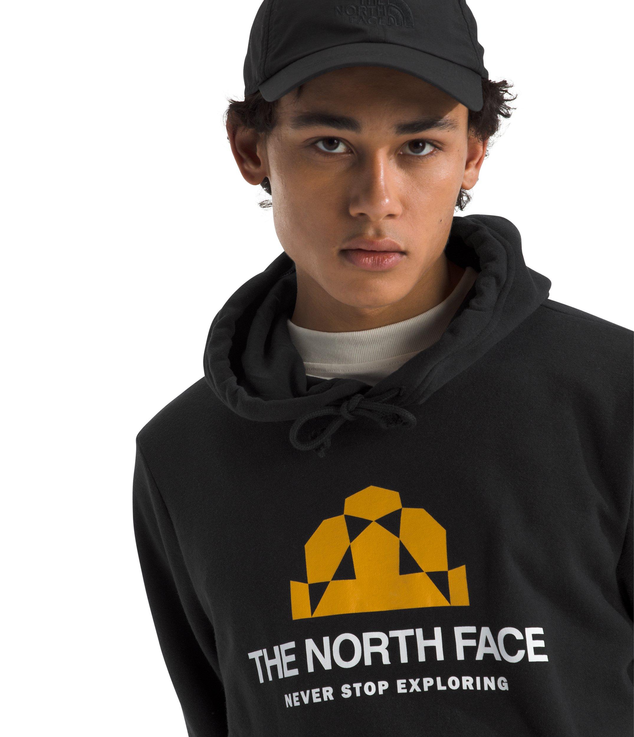 The North Face Men's Evolution BTS Graphic Hoodie - Black - BLACK Thumbnail View 3