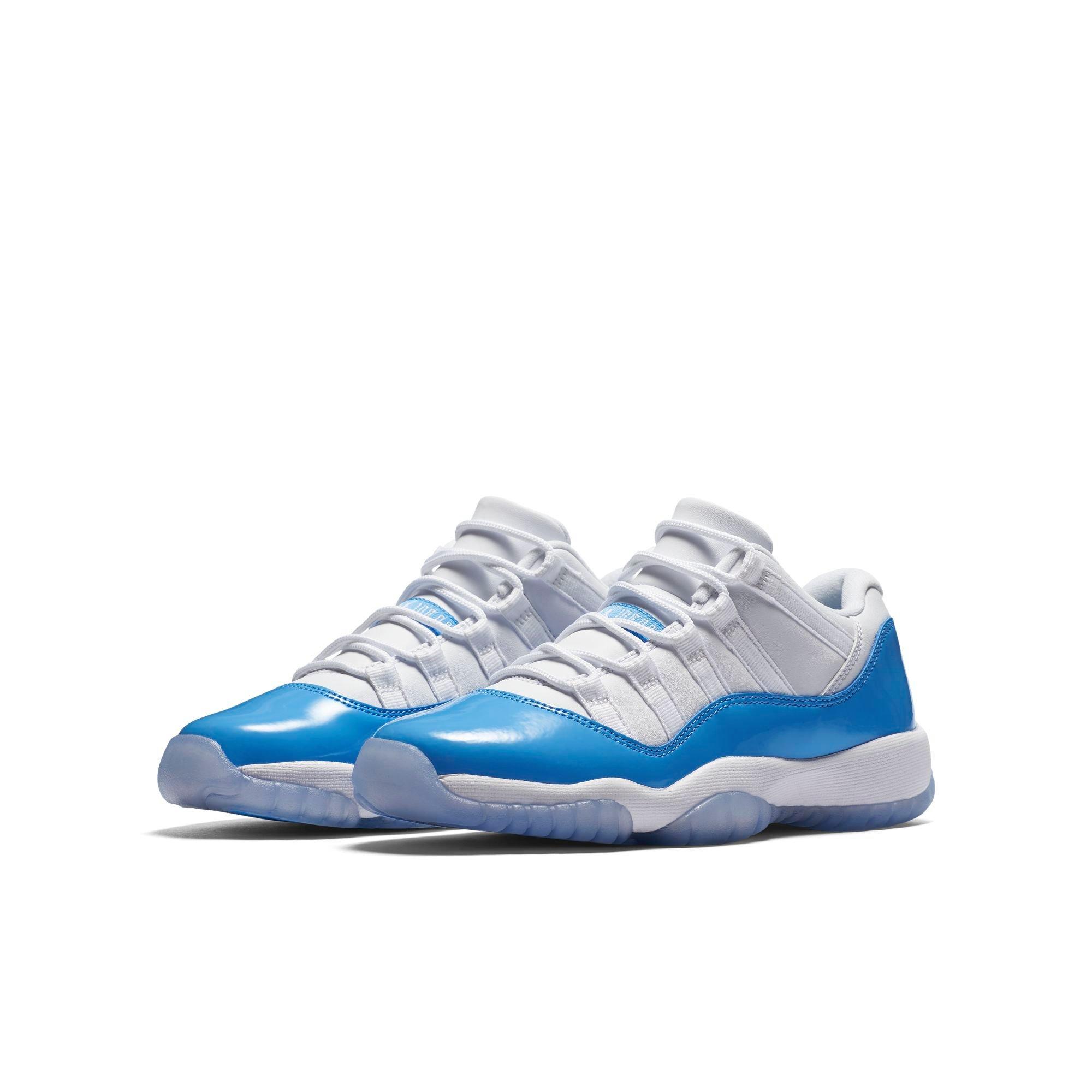 Jordan Retro 11 Low University Blue Grade School Boys Shoe Hibbett City Gear