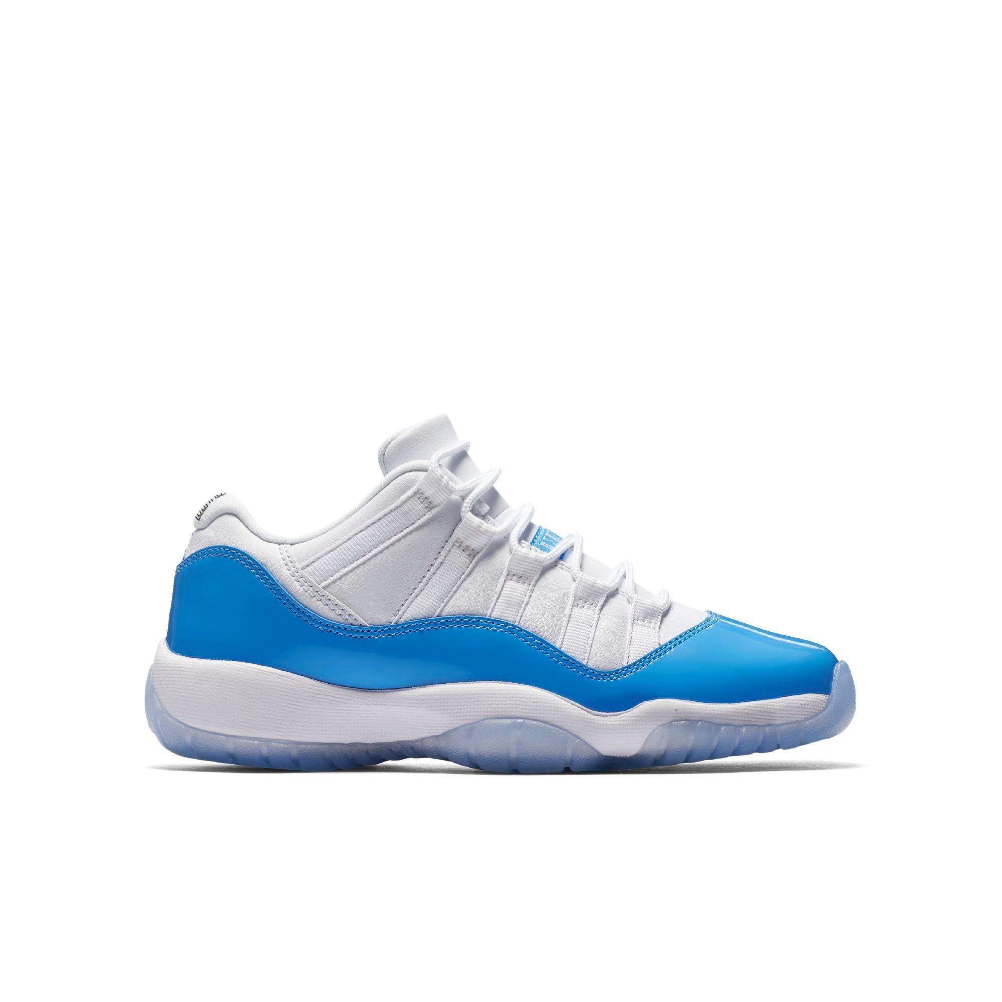 jordan 11 low baby blue and white