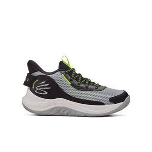 Under Armour Curry 3Z7 "Mod Gray/Black/High Yellow" Grade School Boys' Basketball Shoe