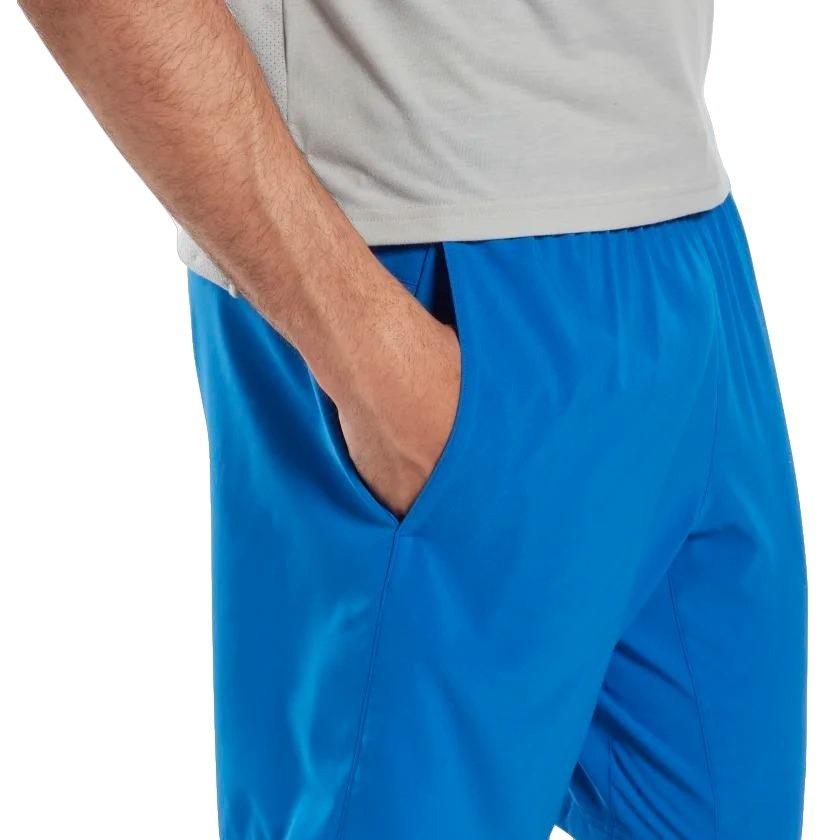 Reebok Men's Workout Ready Woven Shorts-Blue - BLUE Thumbnail View 3