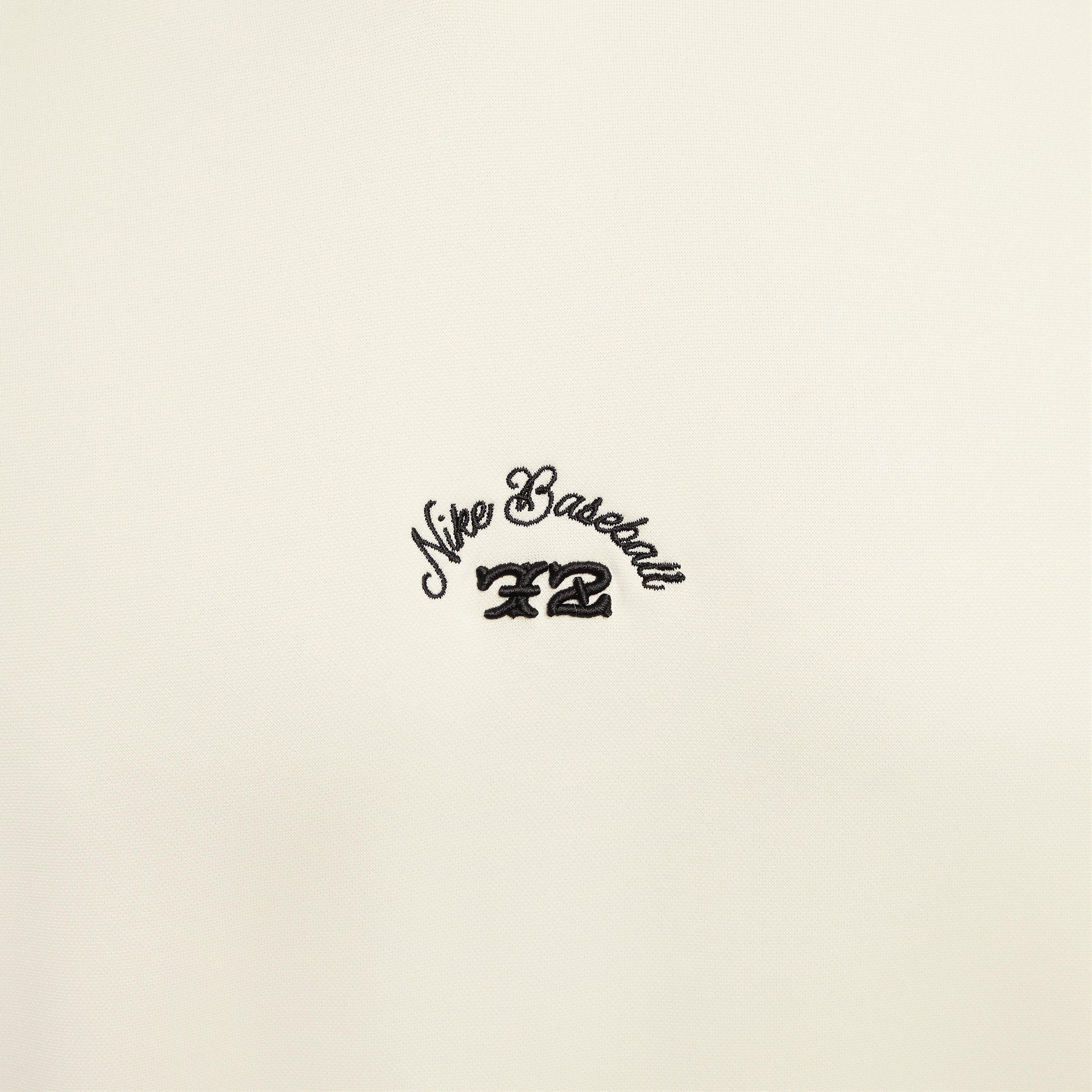 Nike Men's Therma-FIT Pullover Baseball Hoodie - Cream - CREAM Thumbnail View 4