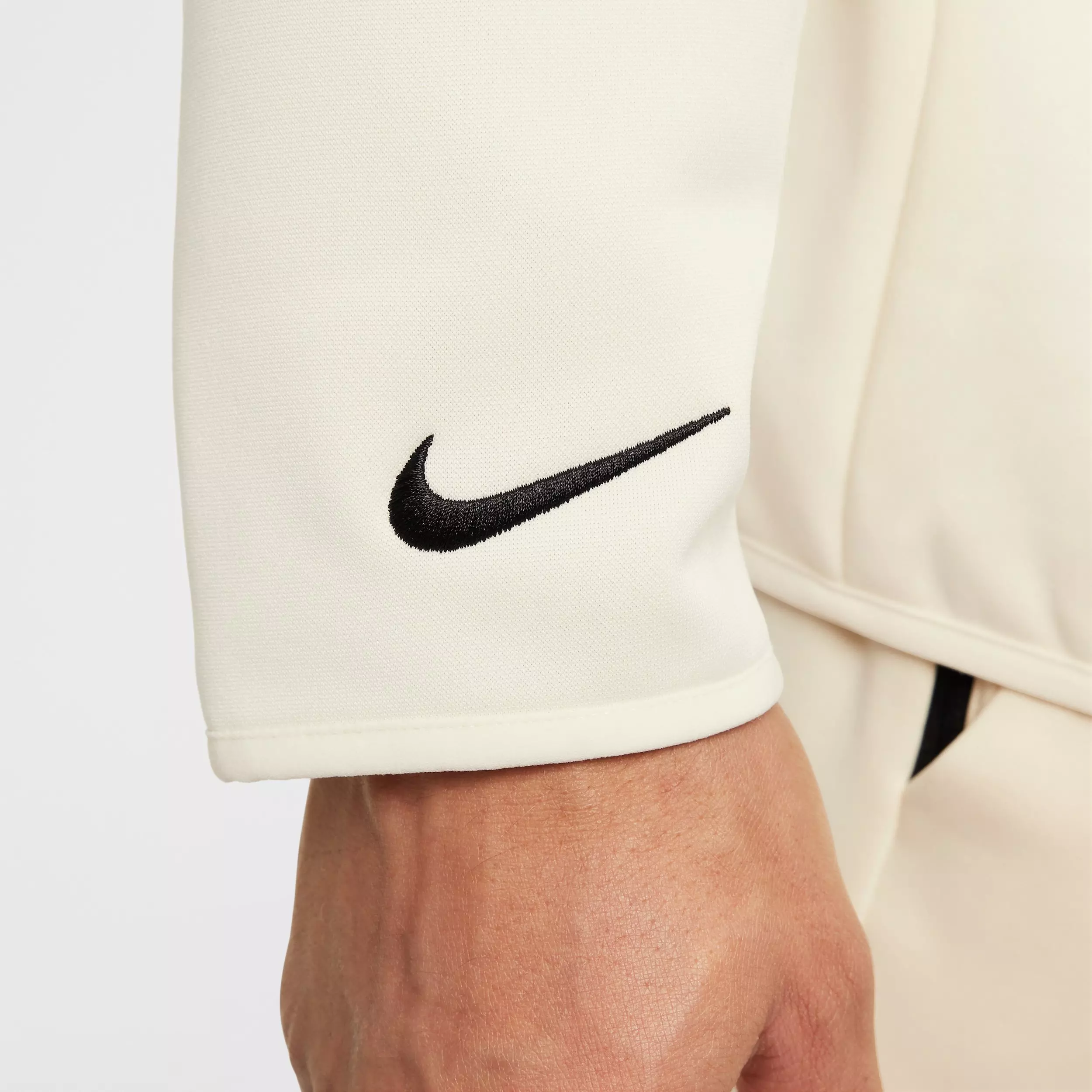 Nike Men's Therma-FIT Pullover Baseball Hoodie - Cream - CREAM