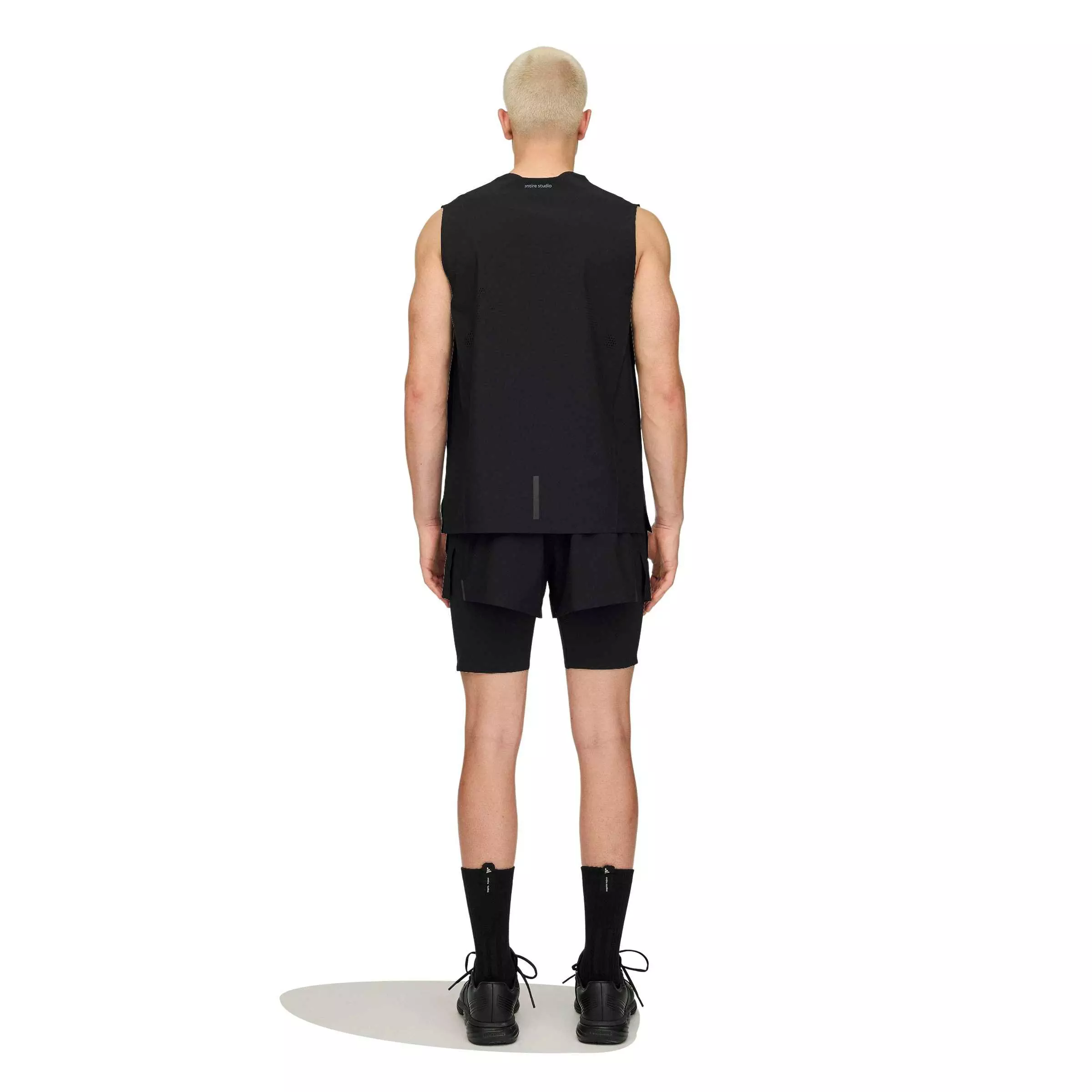 adidas Men's x entire studios D4T Training 2in1 Shorts - Black - BLACK