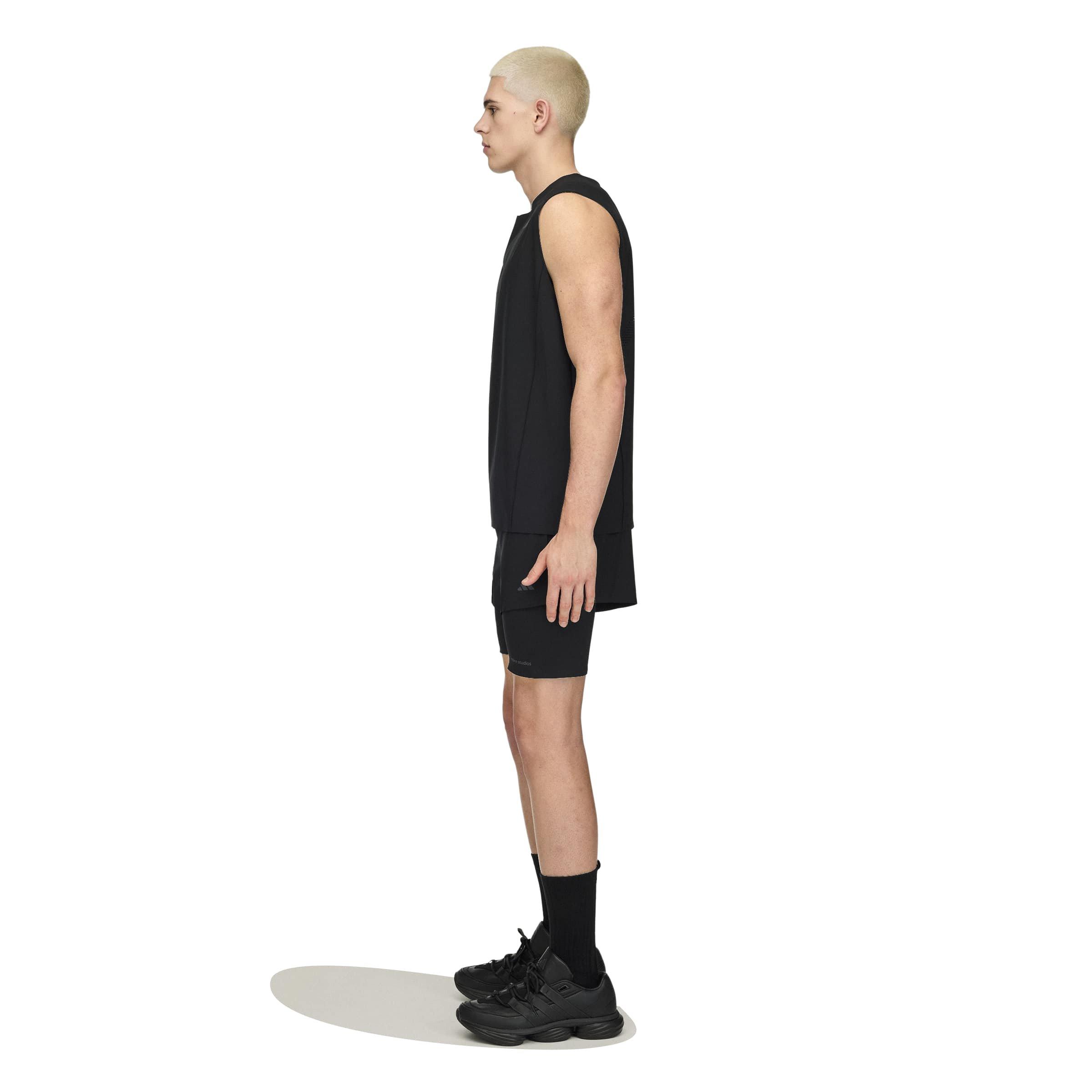 adidas Men's x entire studios D4T Training 2in1 Shorts - Black - BLACK Thumbnail View 6