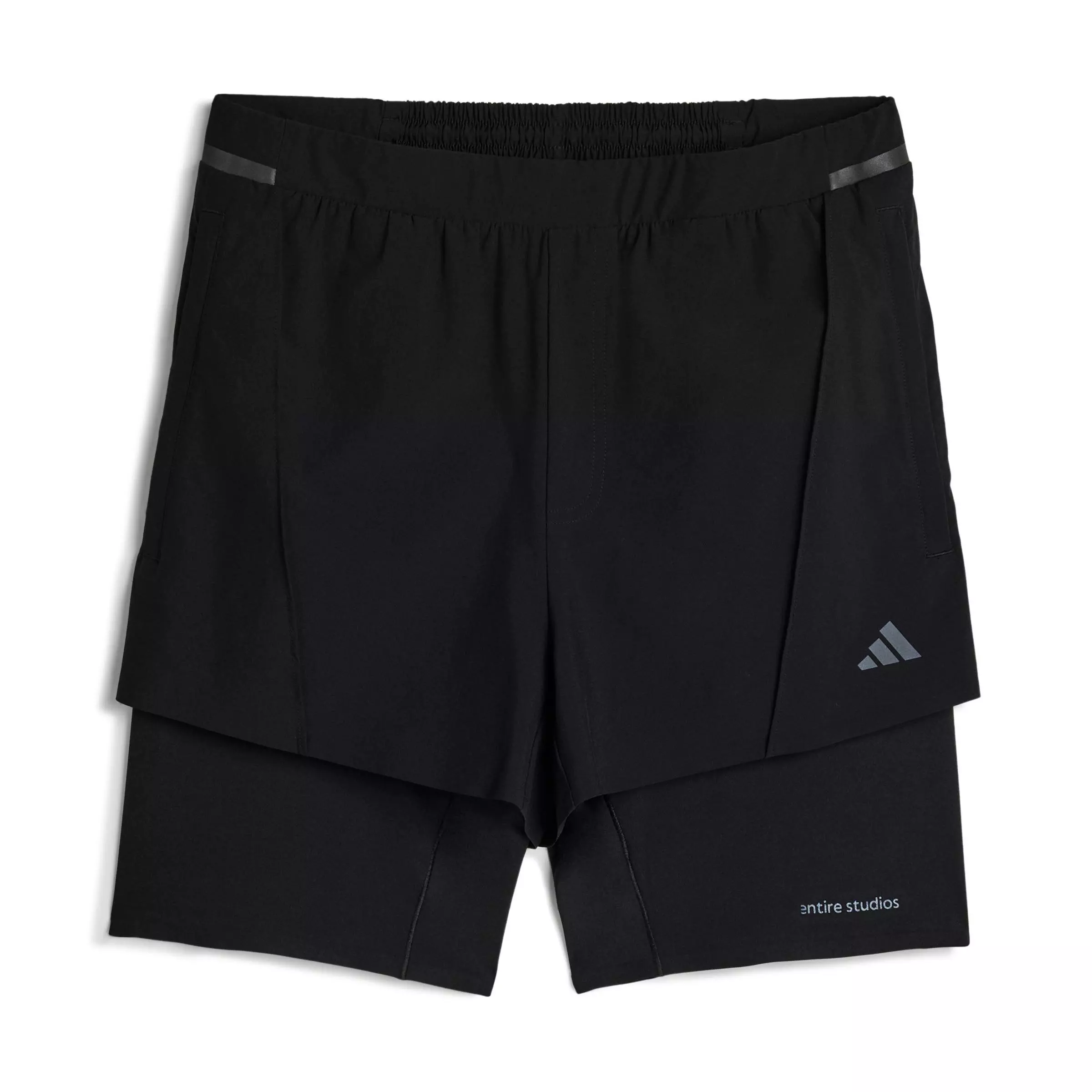 adidas Men's x entire studios D4T Training 2in1 Shorts - Black - BLACK