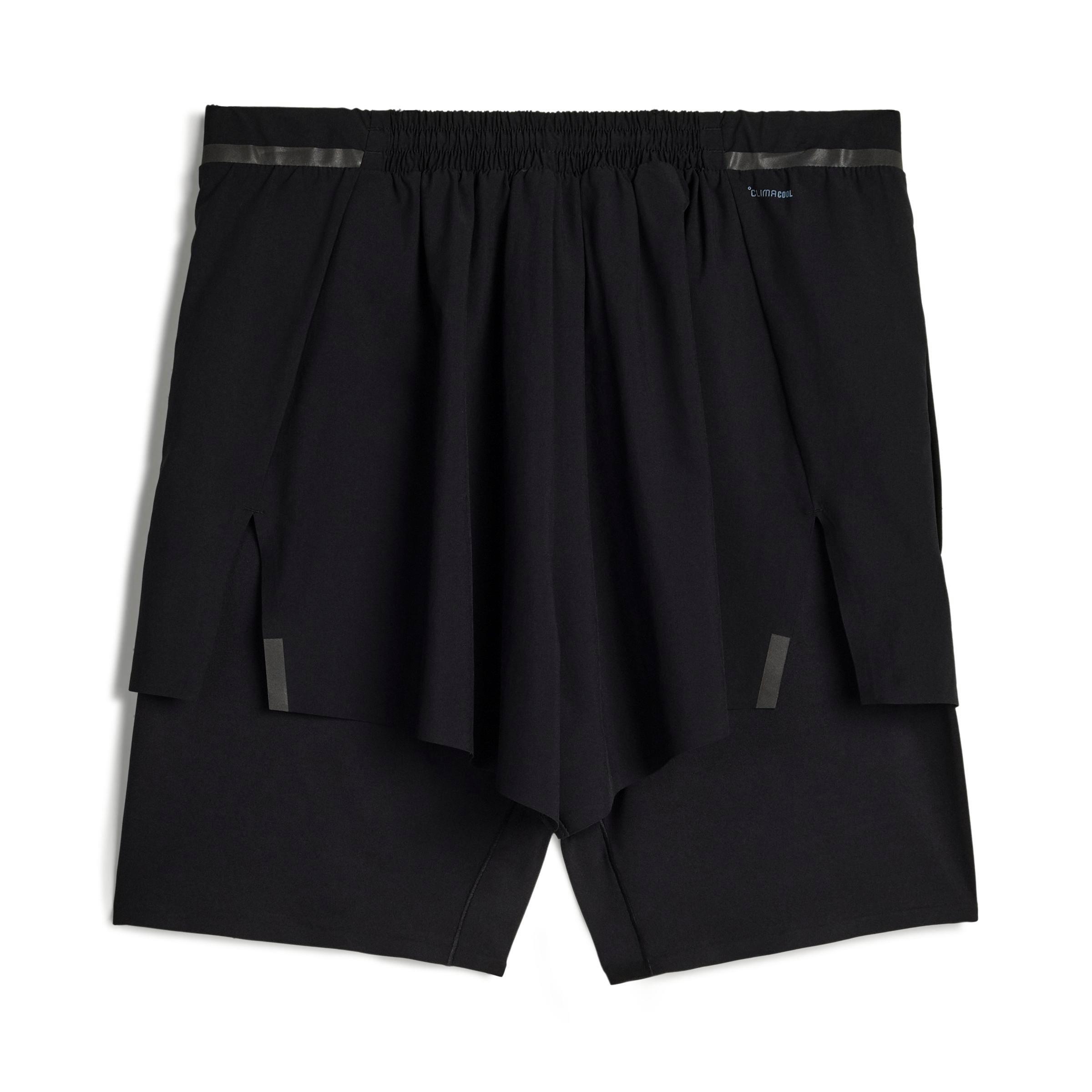 adidas Men's x entire studios D4T Training 2in1 Shorts - Black - BLACK Thumbnail View 8