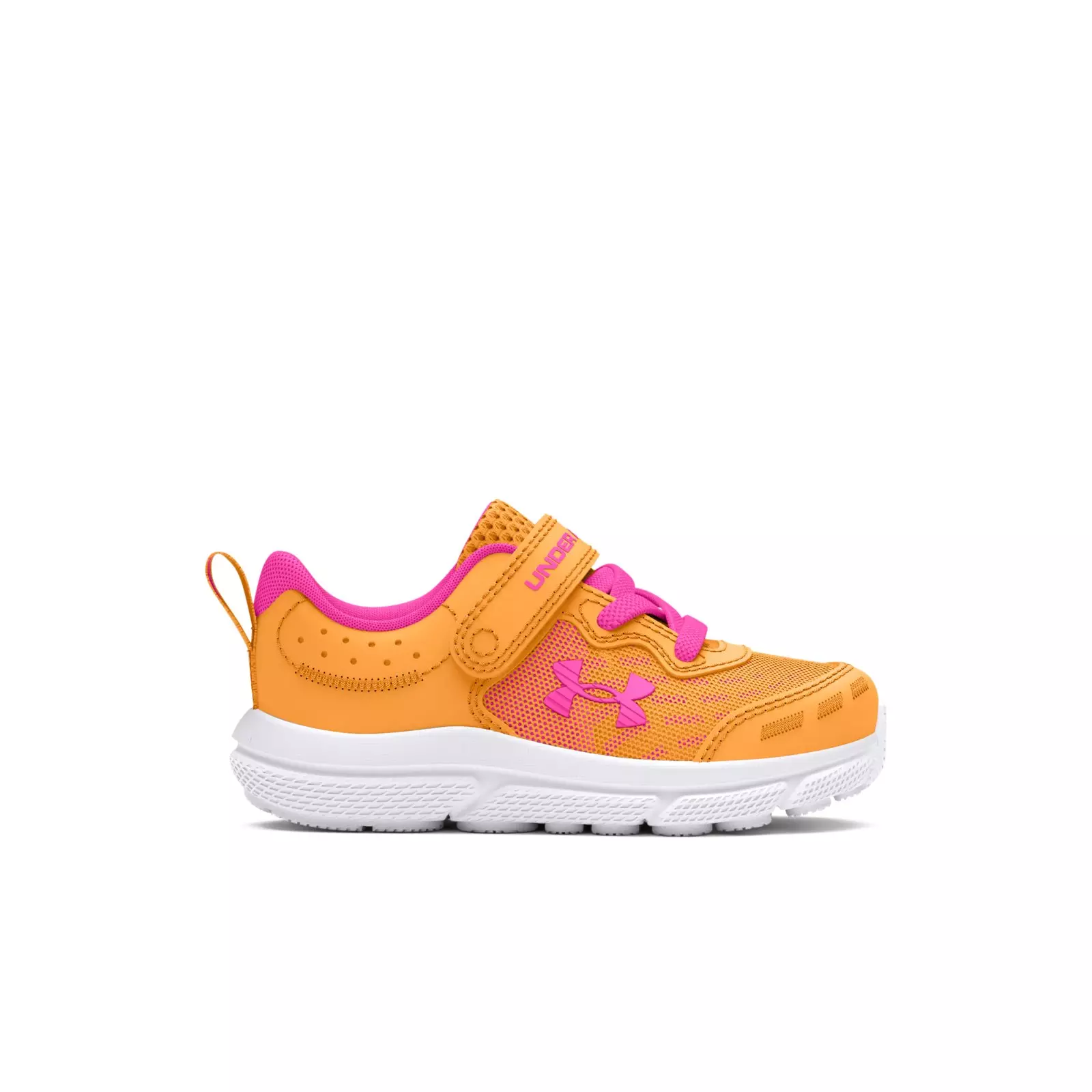 Under Armour Assert 10 AC "Nova Orange/Rebel Pink" Infant Girls' Running Shoe - ORANGE/PINK