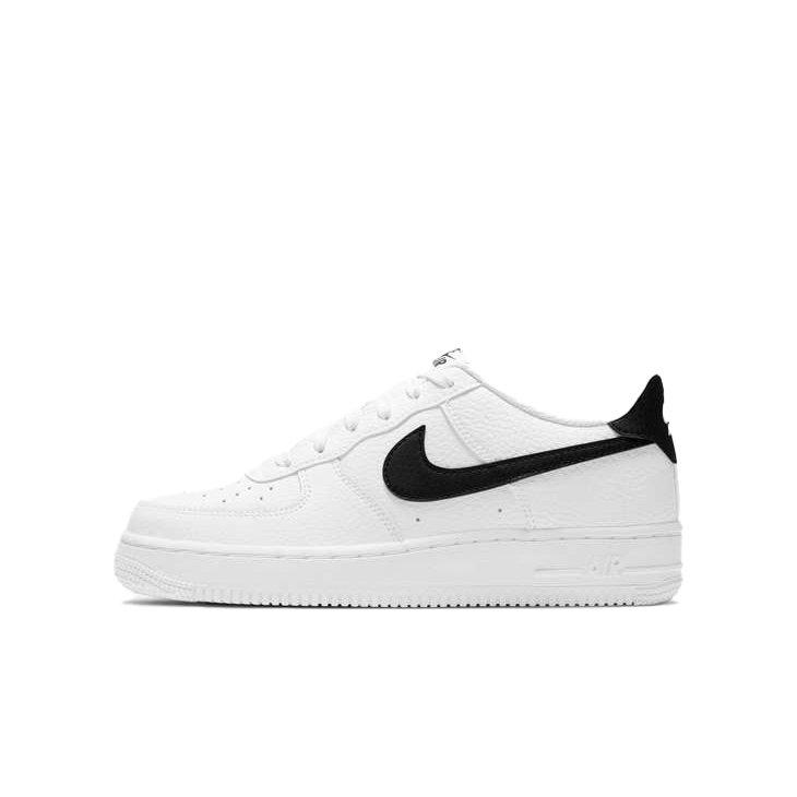 Nike Air Force 1 Grade School Boys' White/Black Shoe