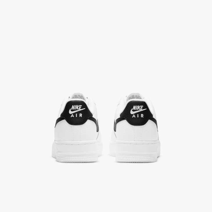 Nike Air Force 1 "White/Black" Grade School Boys' Shoe - WHITE/BLACK Thumbnail View 5