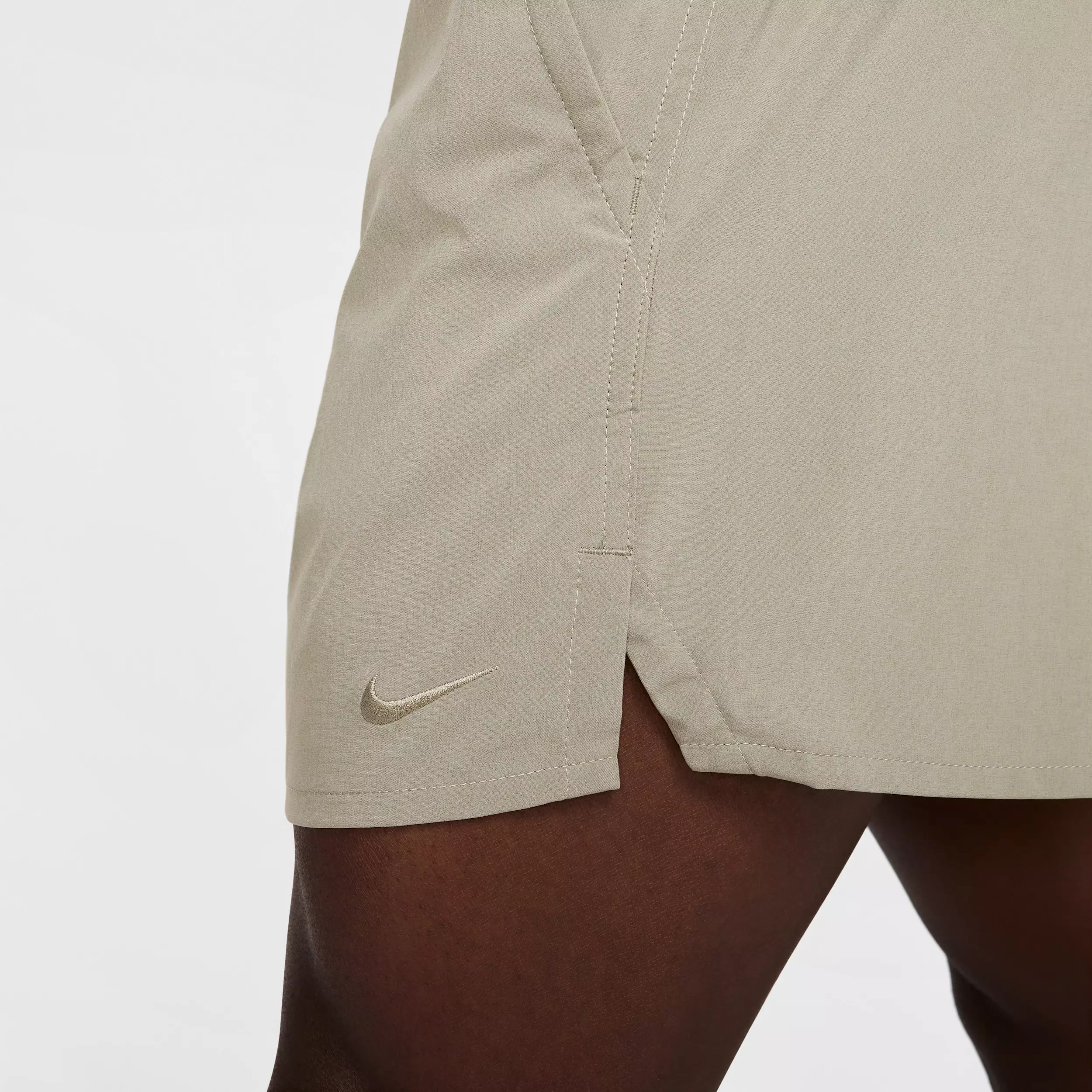 Nike Men's Unlimited Dri-FIT 5" Unlined Versatile Shorts - Light Green/Black - LIGHT GREEN/BLACK