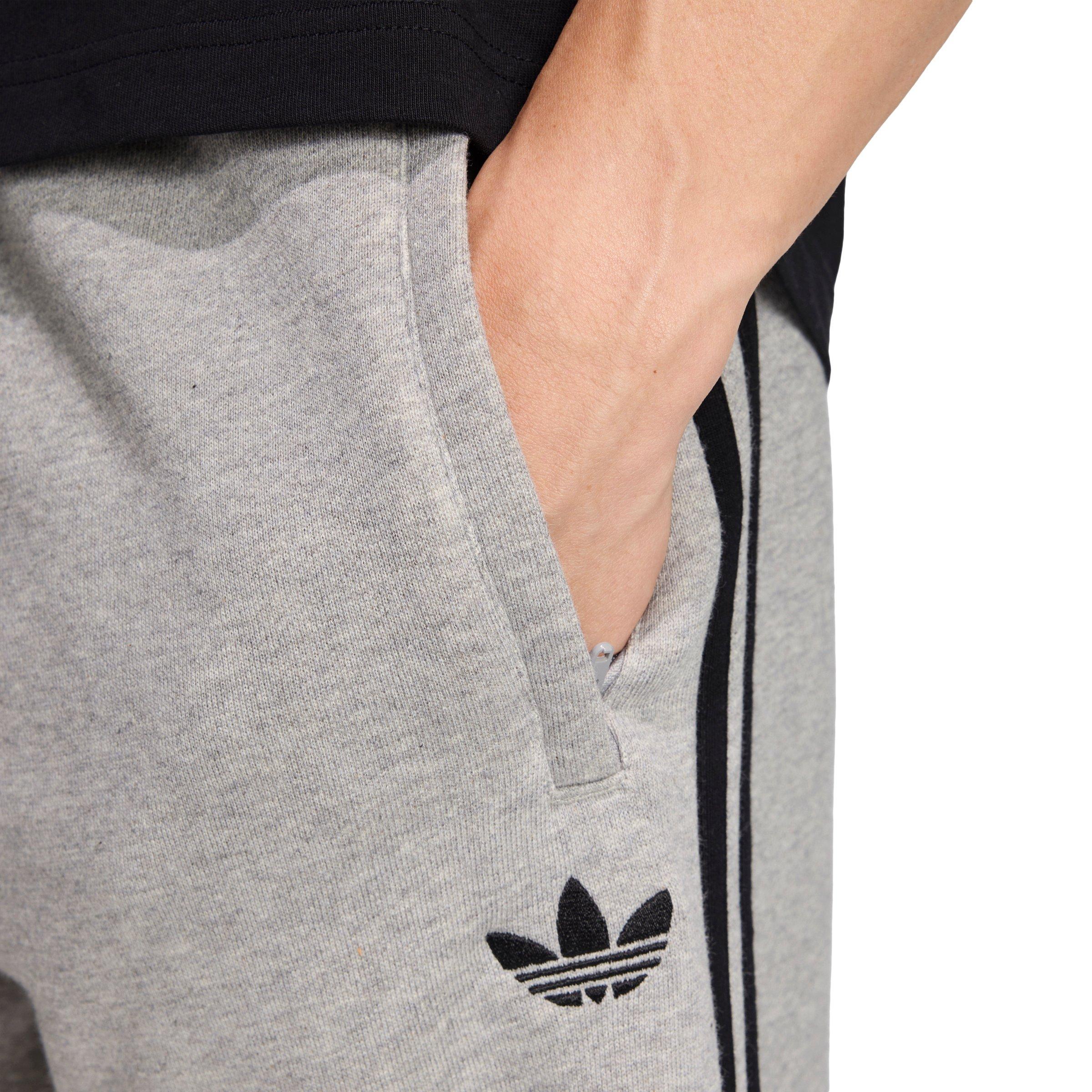 adidas Originals Men's 3-Stripes Shorts - Grey - GREY Thumbnail View 3