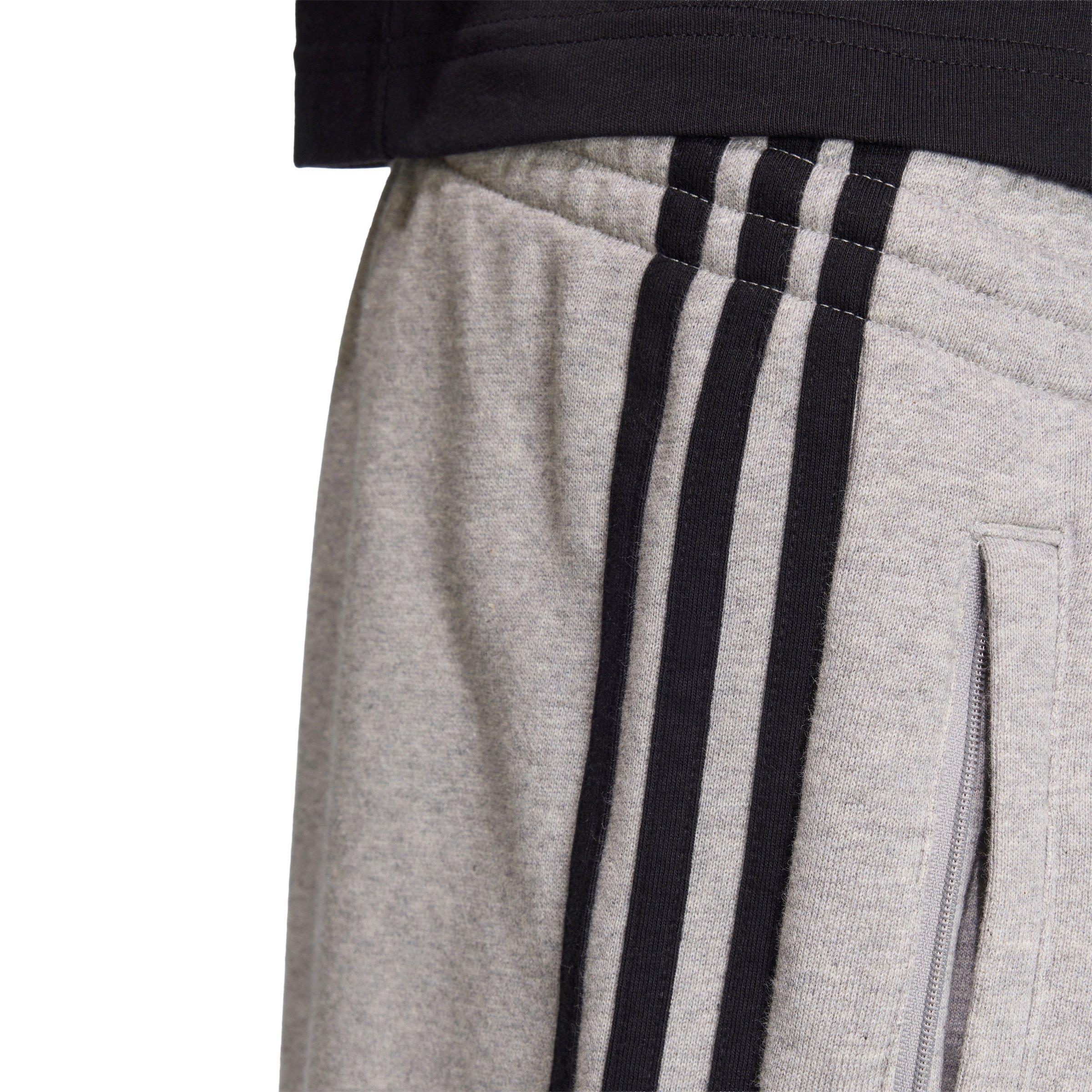 adidas Originals Men's 3-Stripes Shorts - Grey - GREY Thumbnail View 4