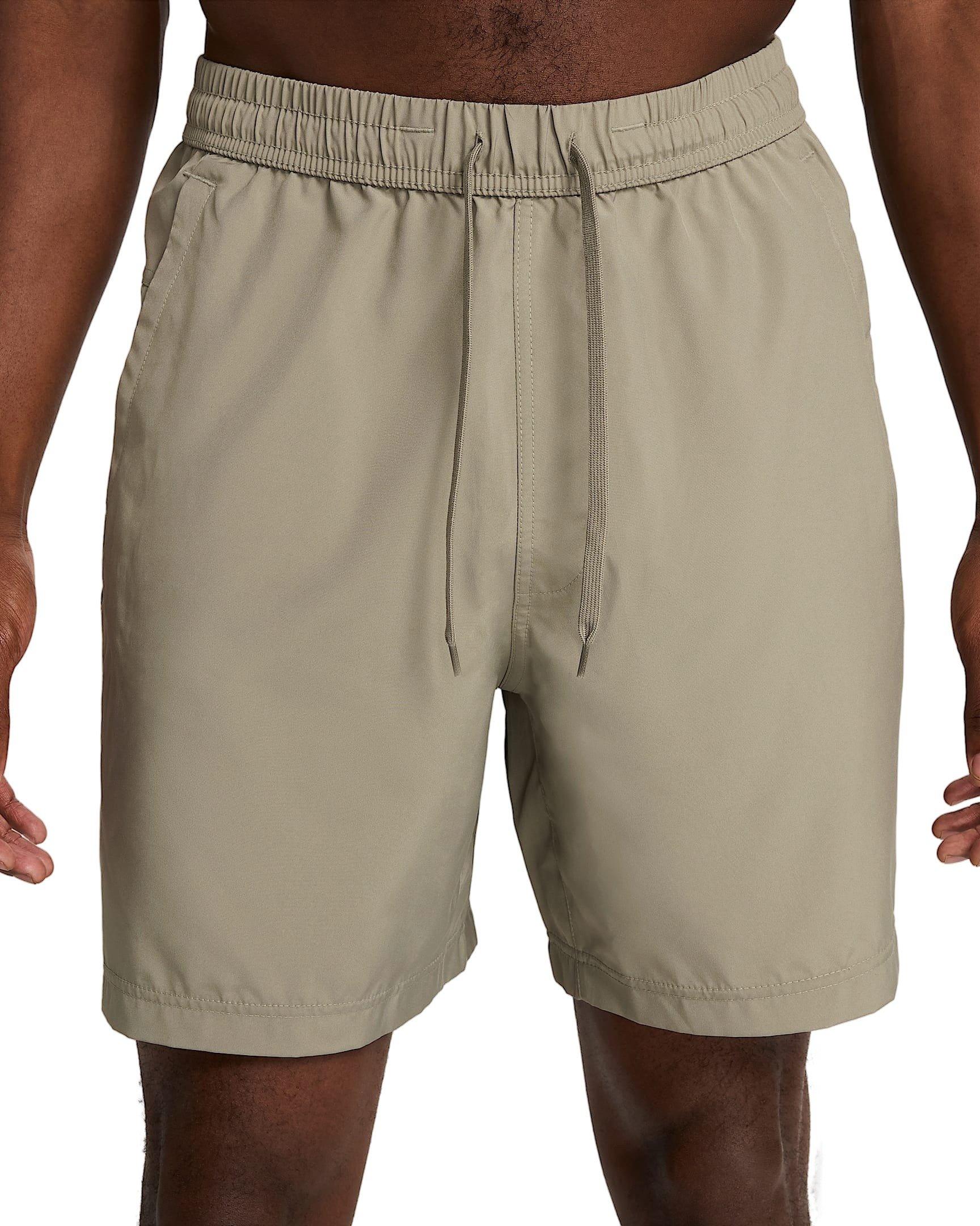 Nike Men's Form Dri-FIT 7" Unlined Versatile Shorts - Light Green - LIGHT GREEN Thumbnail View 1