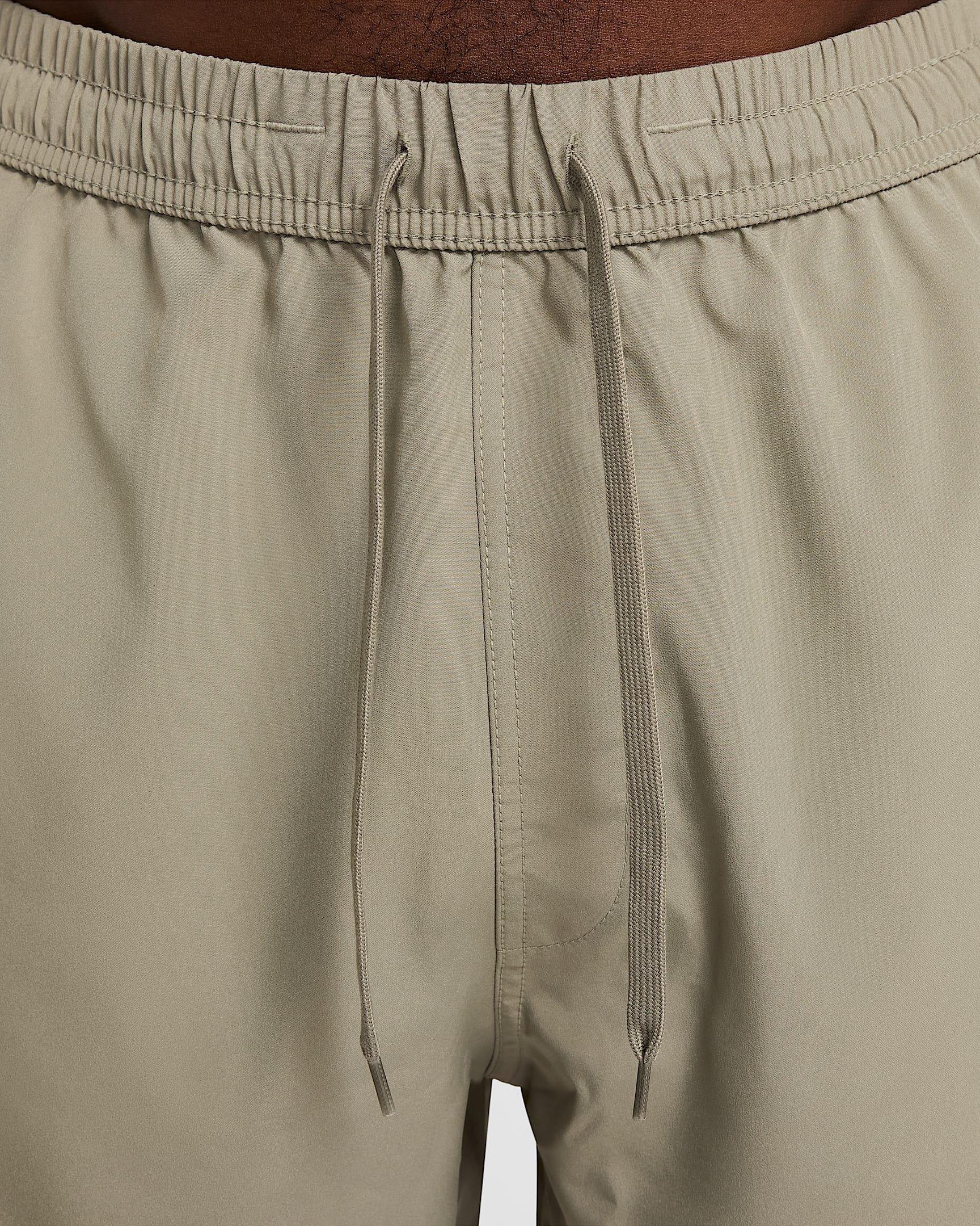 Nike Men's Form Dri-FIT 7" Unlined Versatile Shorts - Light Green - LIGHT GREEN Thumbnail View 3