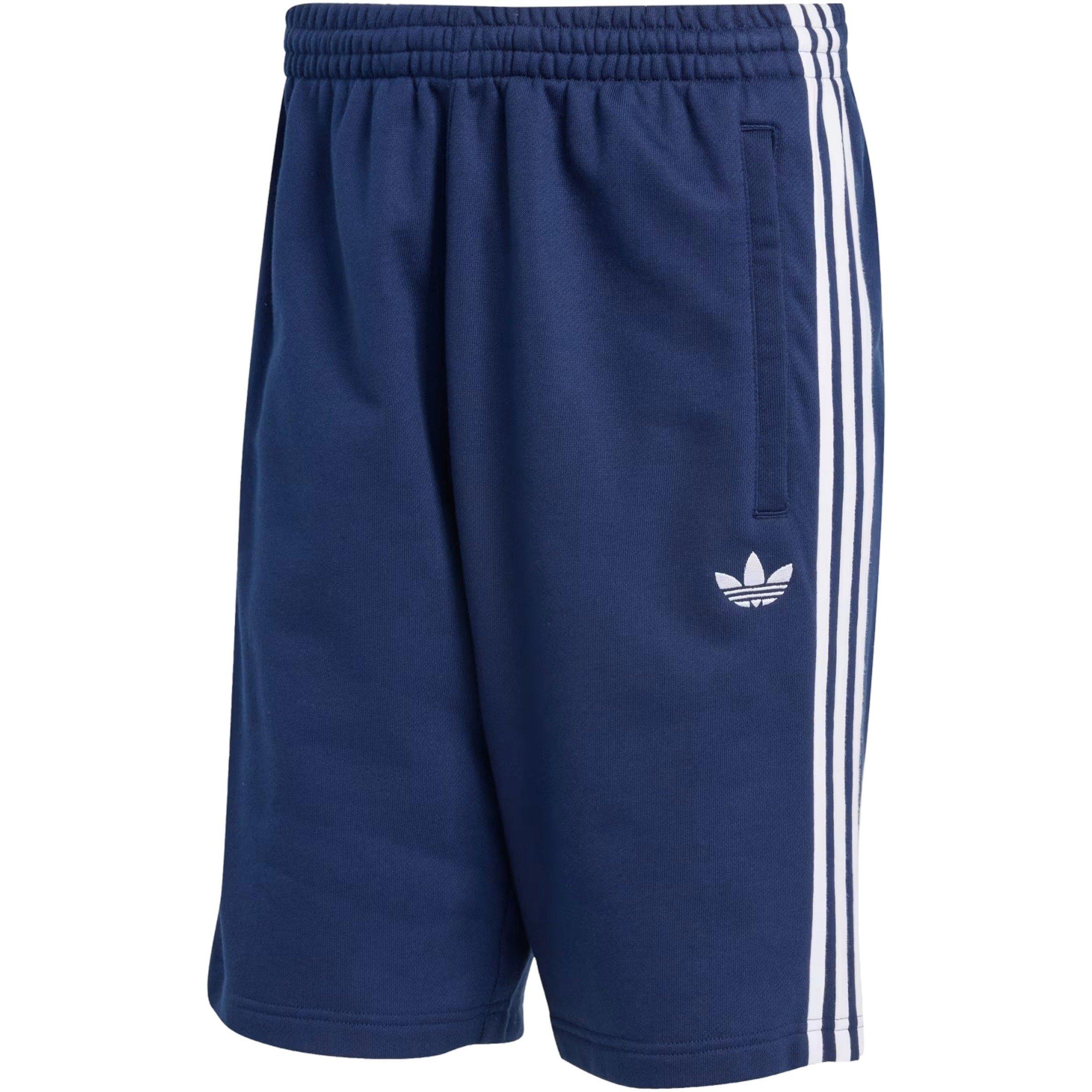 adidas Originals Men's 3-Stripes Shorts - Dark Blue - DARK BLUE Thumbnail View 6