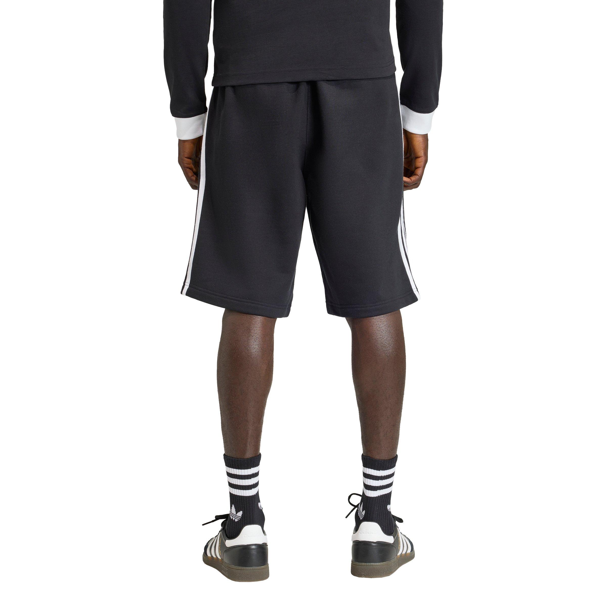 adidas Originals Men's 3-Stripes Shorts - Black - BLACK Thumbnail View 2