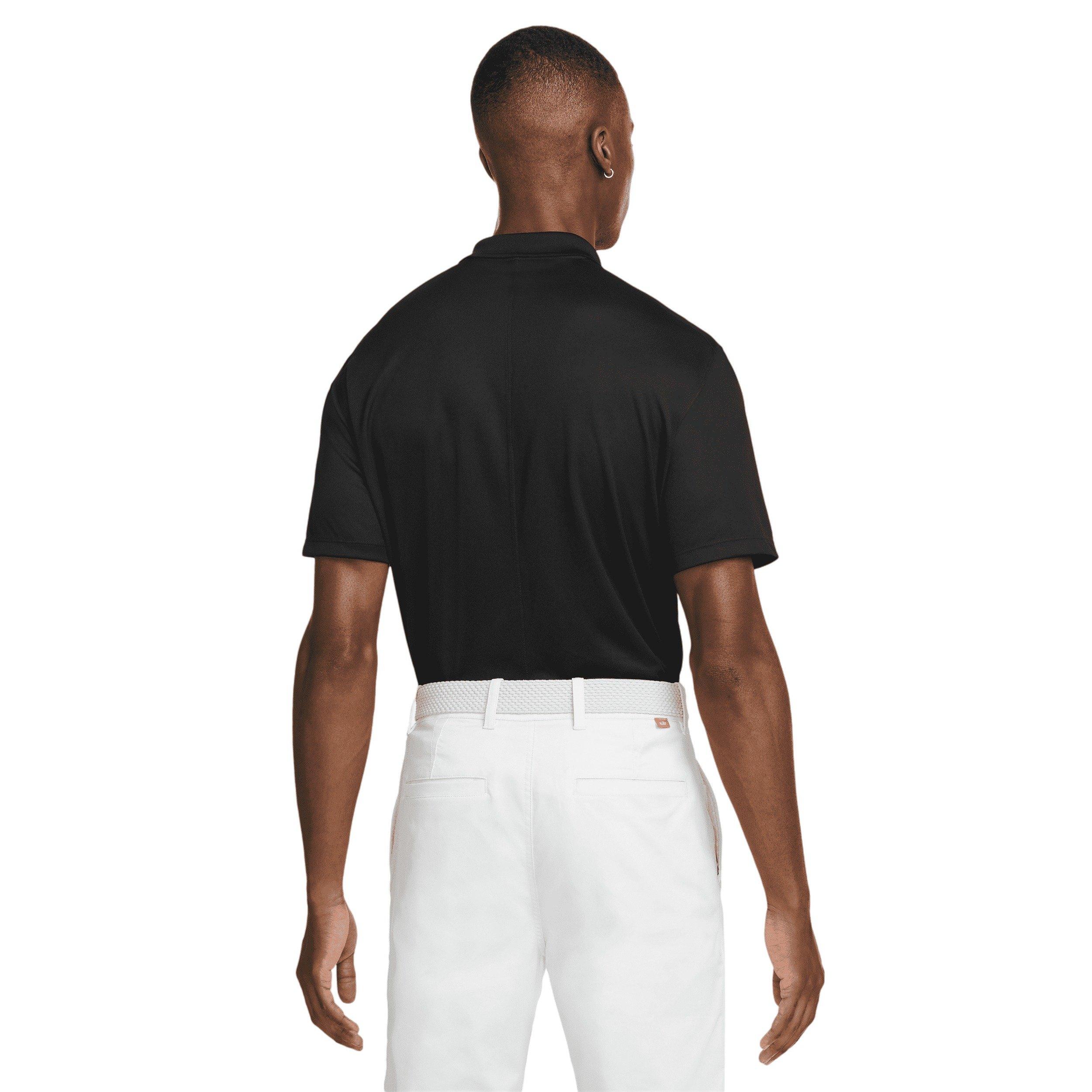 Nike Men's Dri-FIT Victory Golf Polo - BLACK Thumbnail View 2