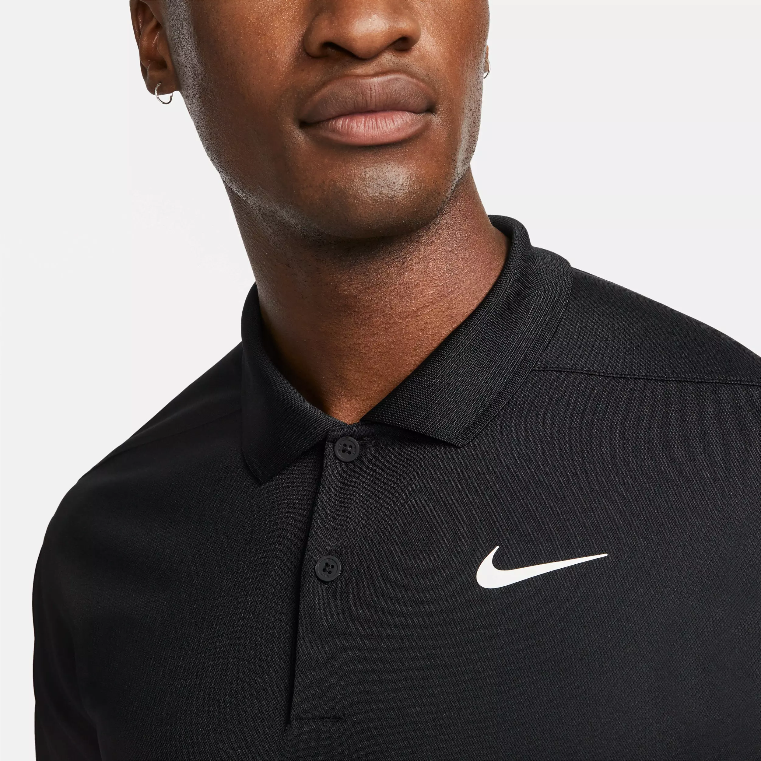 Nike Men's Dri-FIT Victory Golf Polo - BLACK