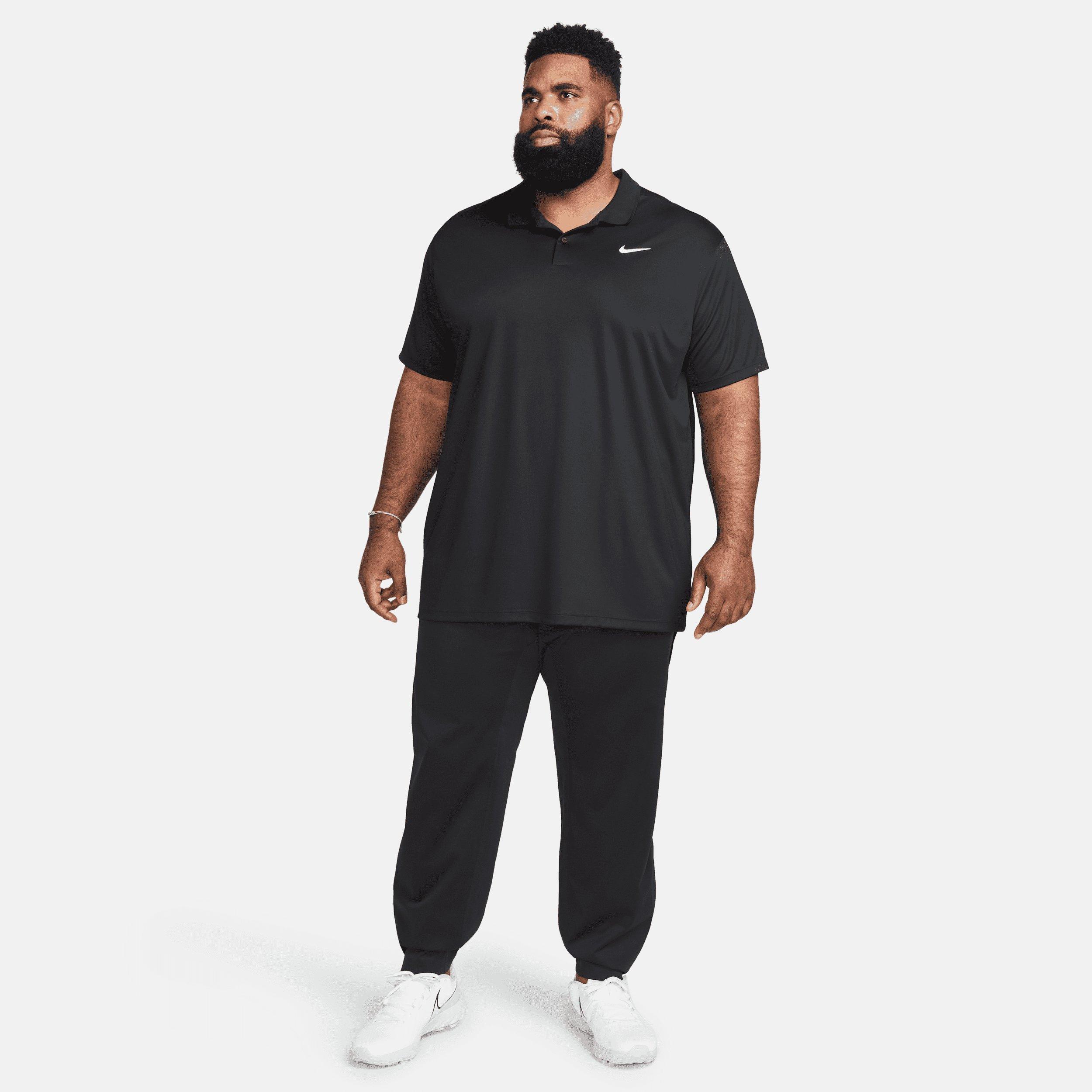 Nike Men's Dri-FIT Victory Golf Polo - BLACK Thumbnail View 8