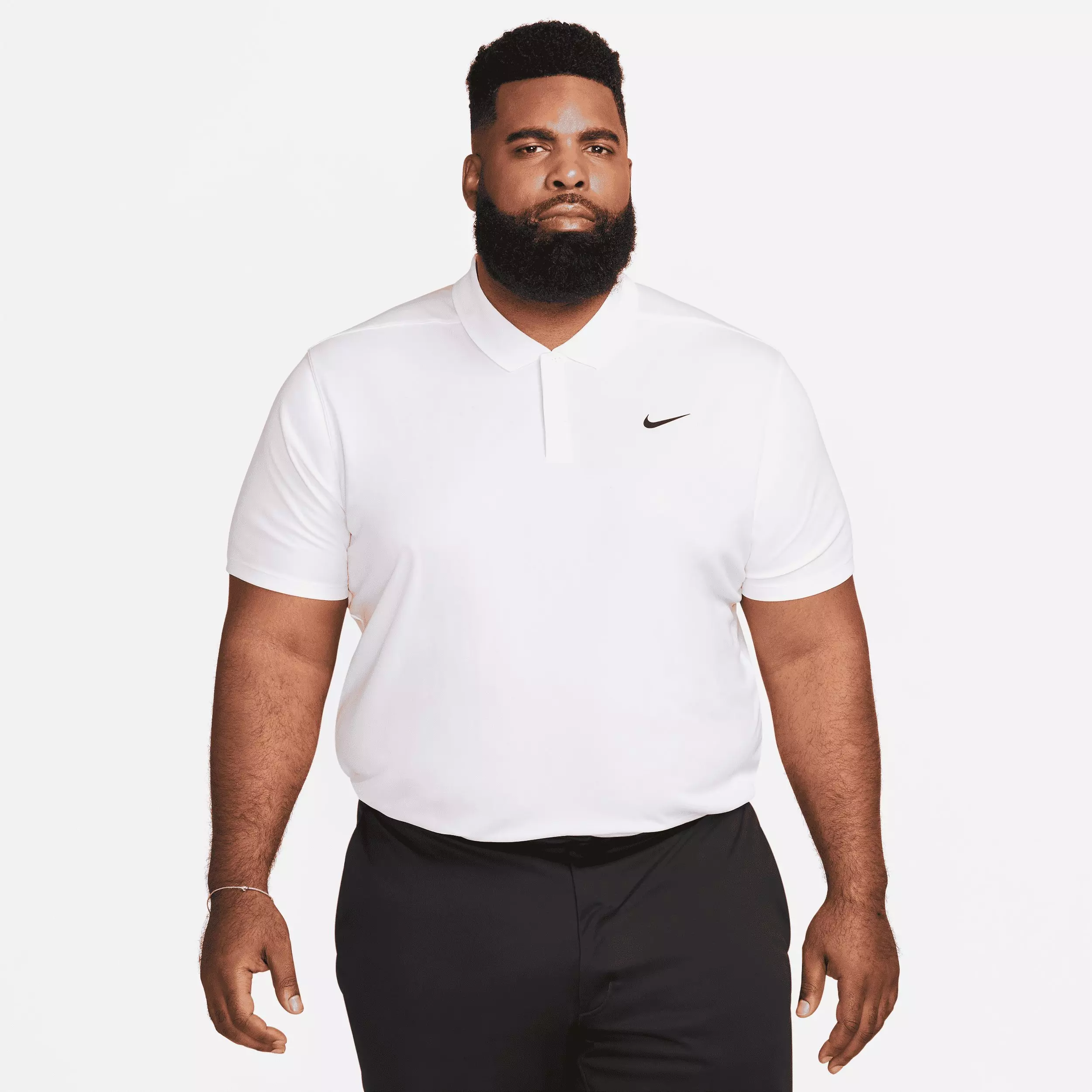 Nike Men's Dri-FIT Victory Golf Polo - WHITE