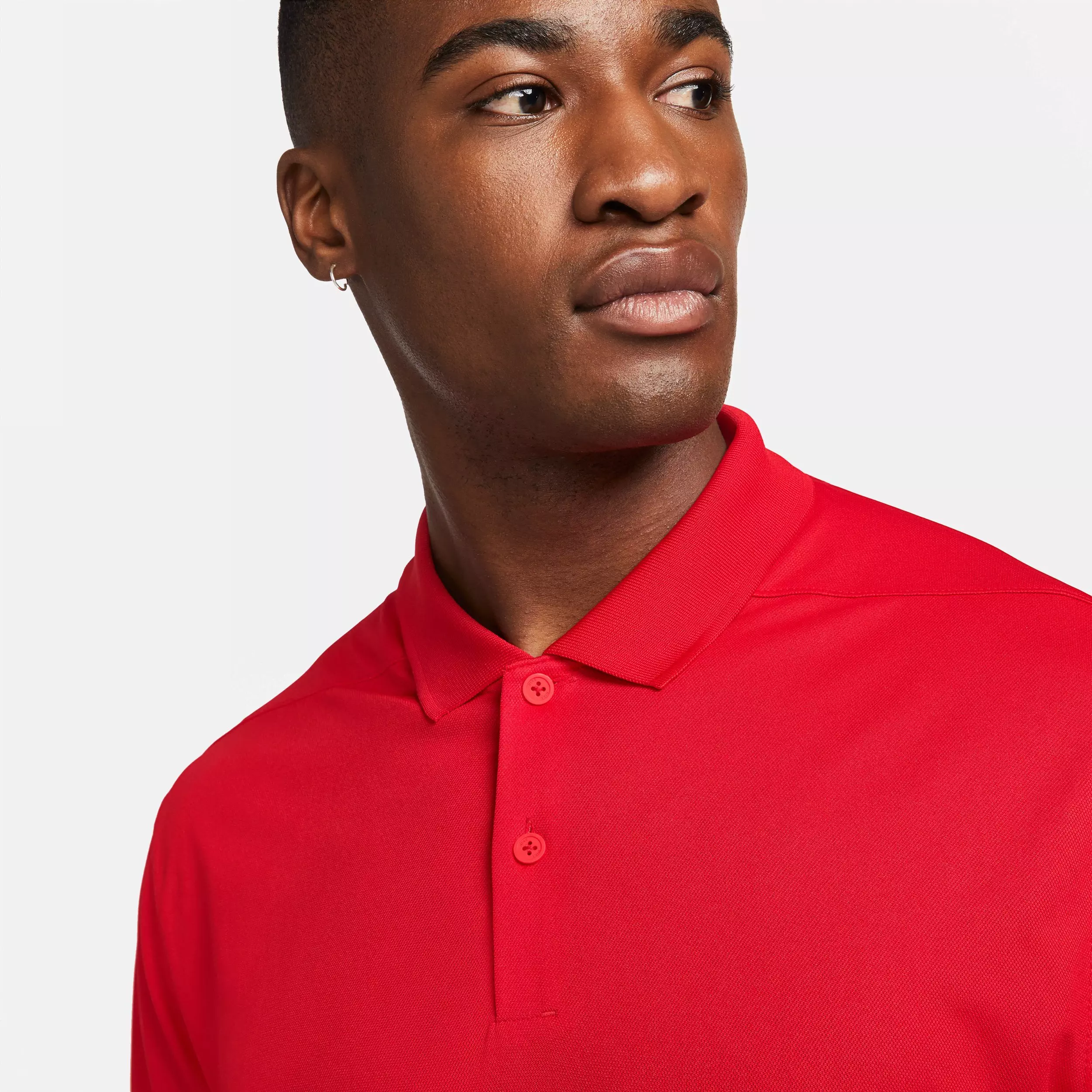 Nike Men's Dri-FIT Victory Solid Golf Polo - RED