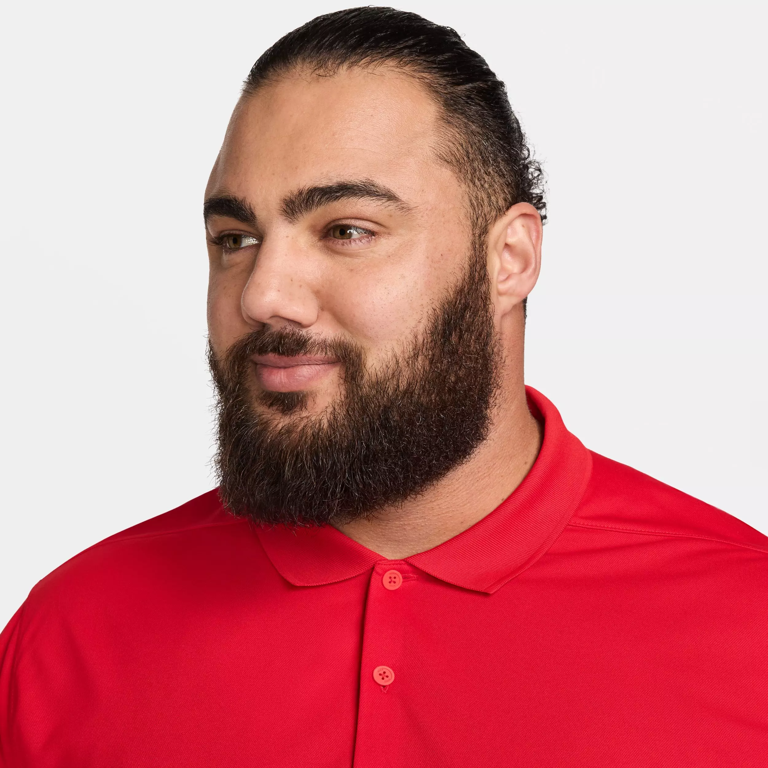 Nike Men's Dri-FIT Victory Solid Golf Polo - RED