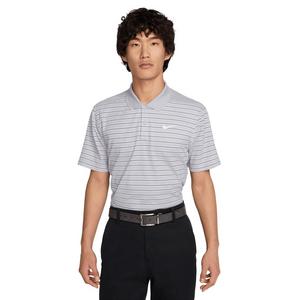 Nike Men's Dri-FIT Victory Striped Golf Polo - Grey