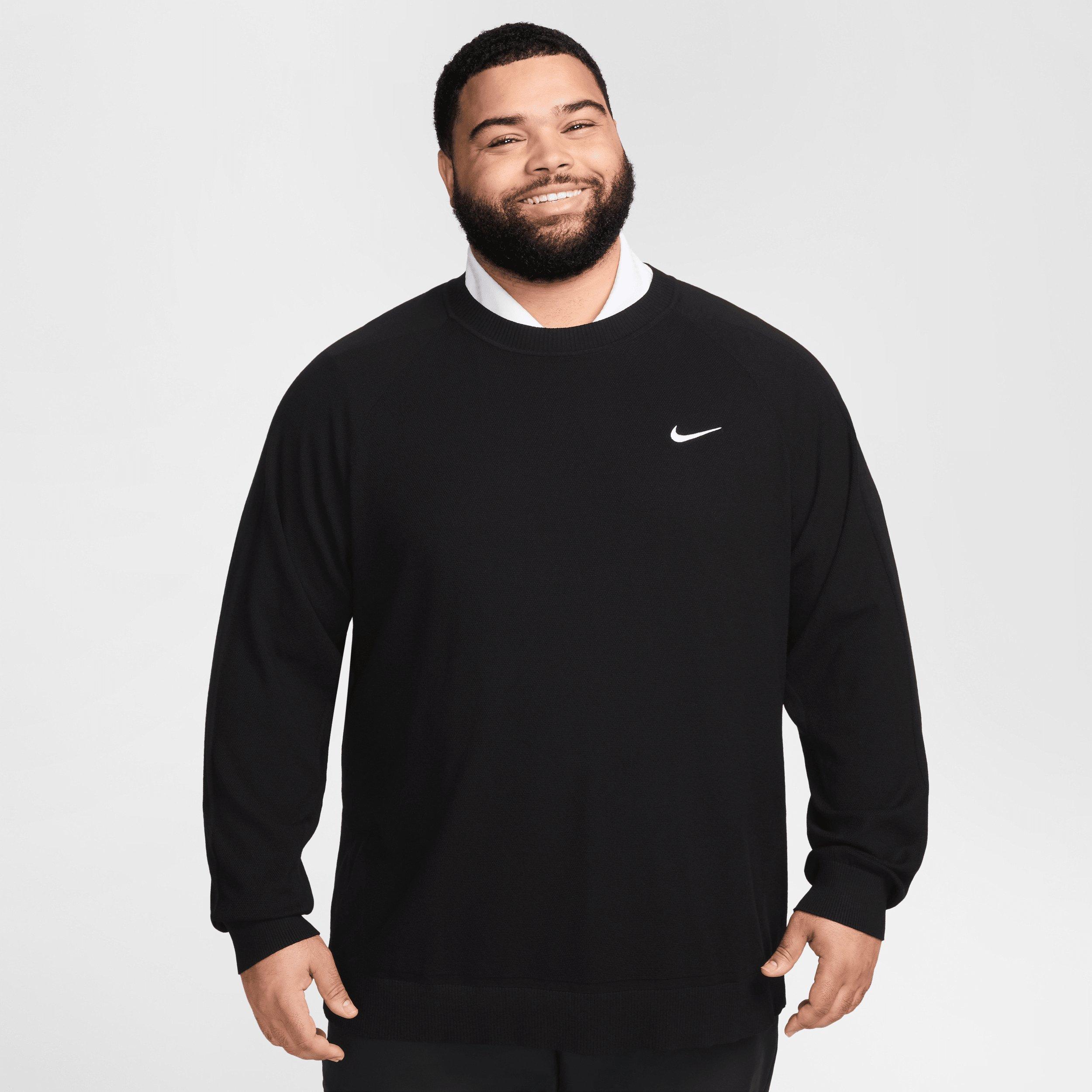 Nike Men's Tour Golf Sweater - BLACK Thumbnail View 7