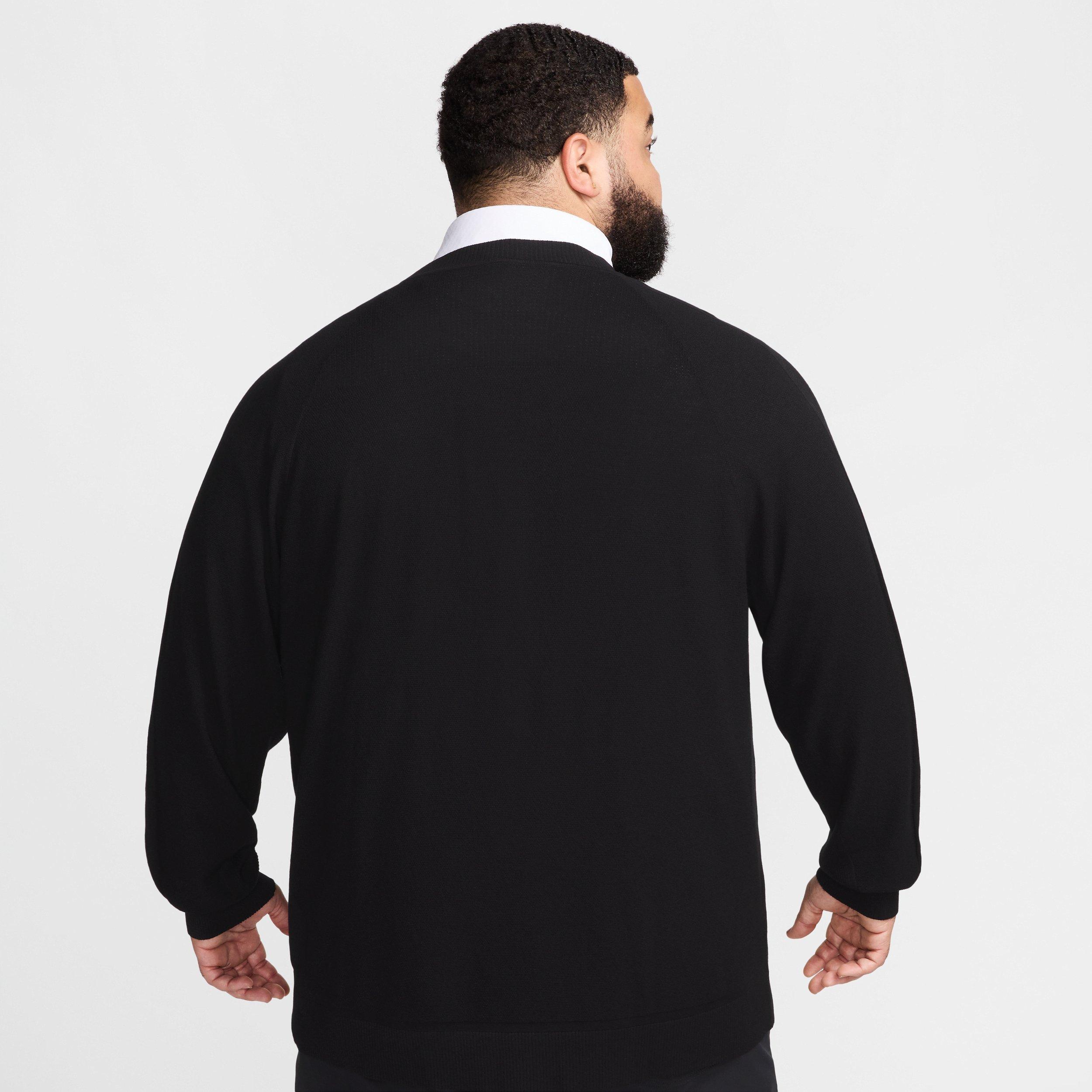Nike Men's Tour Golf Sweater - BLACK Thumbnail View 8