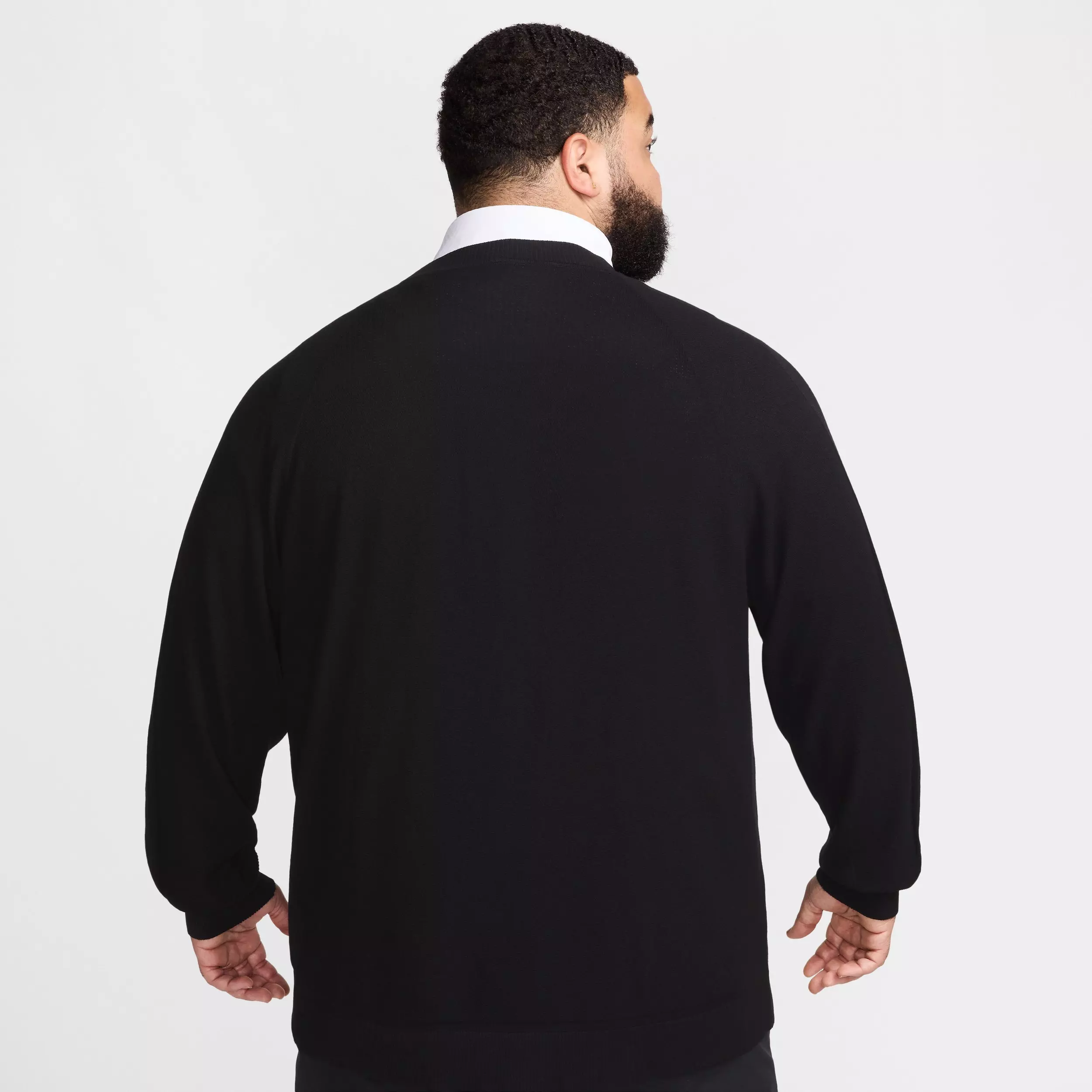 Nike Men's Tour Golf Sweater - BLACK