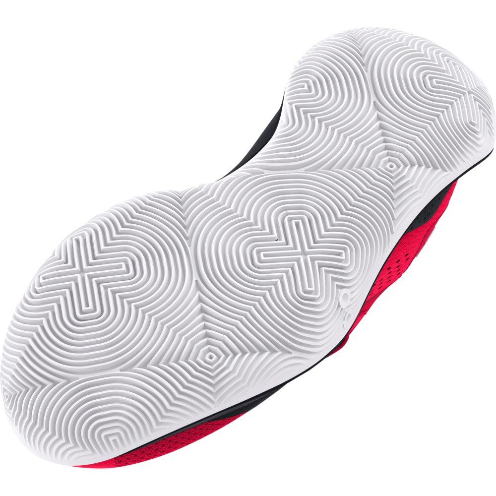 Under Armour Jet '23 "Red/Black/White" Grade School Boys' Basketball Shoe - RED/BLACK/WHITE Thumbnail View 5