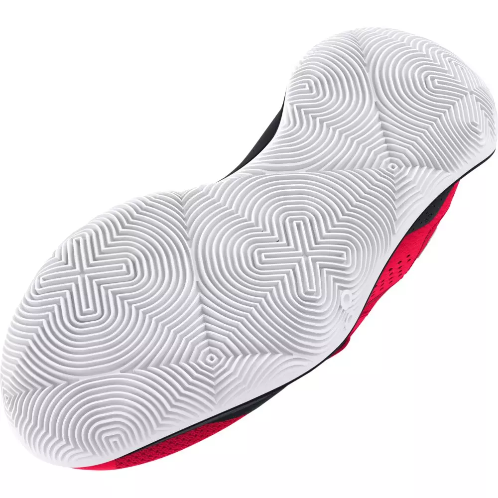 Under Armour Jet '23 "Red/Black/White" Grade School Boys' Basketball Shoe - RED/BLACK/WHITE