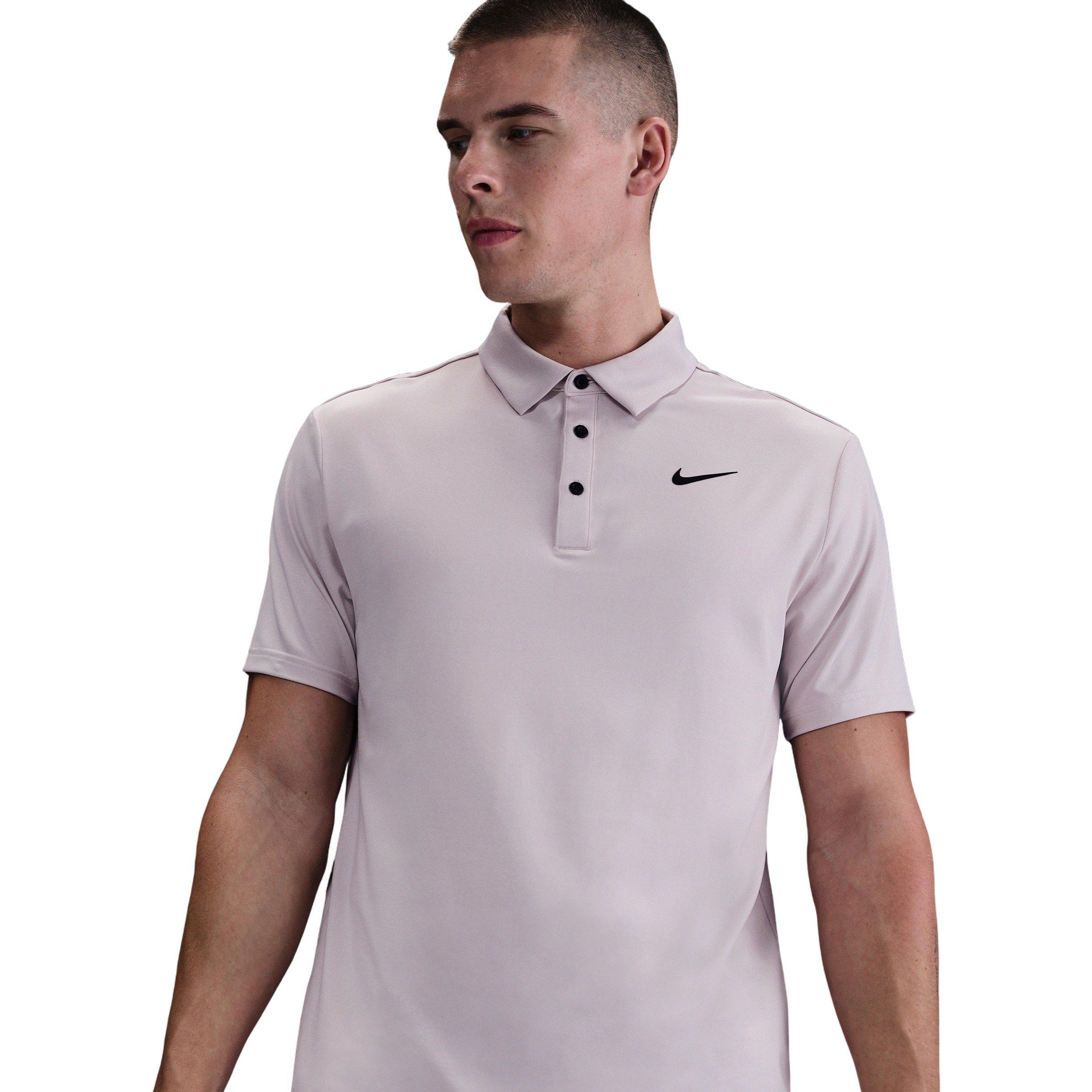 Nike Men's Tour Dri-FIT Heathered Golf Polo - Violet - VIOLET Thumbnail View 1