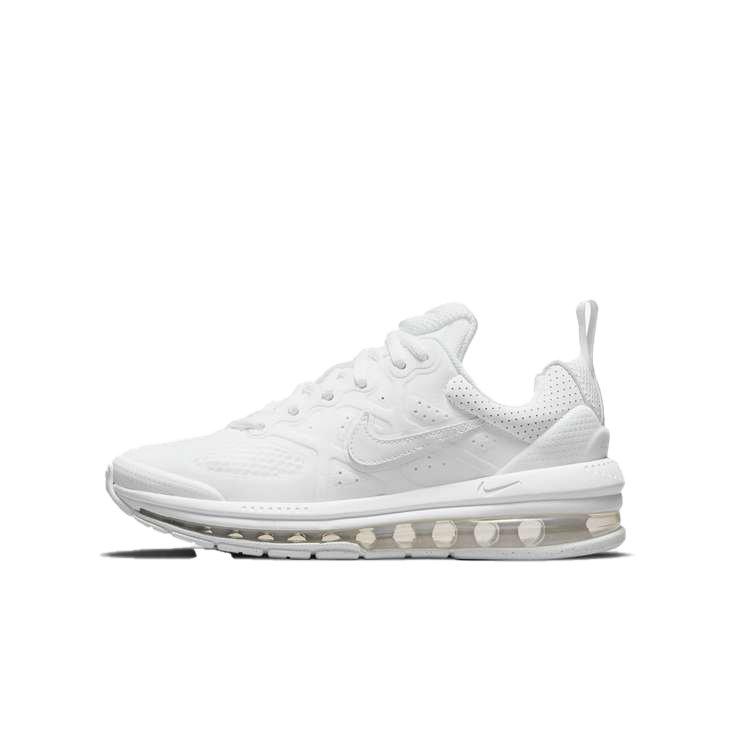 Nike Air Max Genome "White" Grade School Boys' Shoe - WHITE Thumbnail View 2