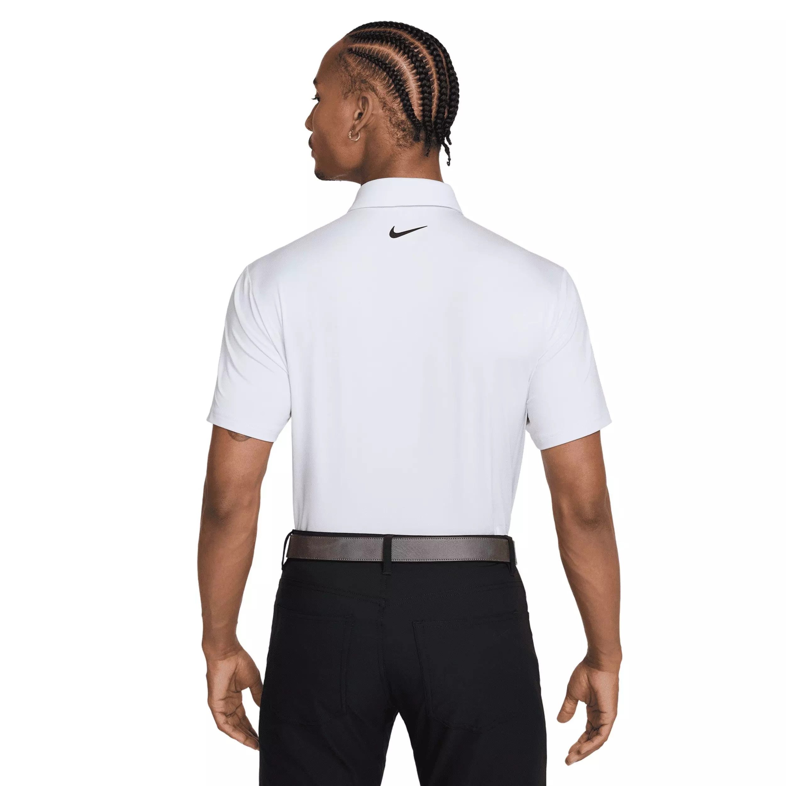 Nike Men's Tour Dri-FIT Solid Golf Polo - Grey - GREY