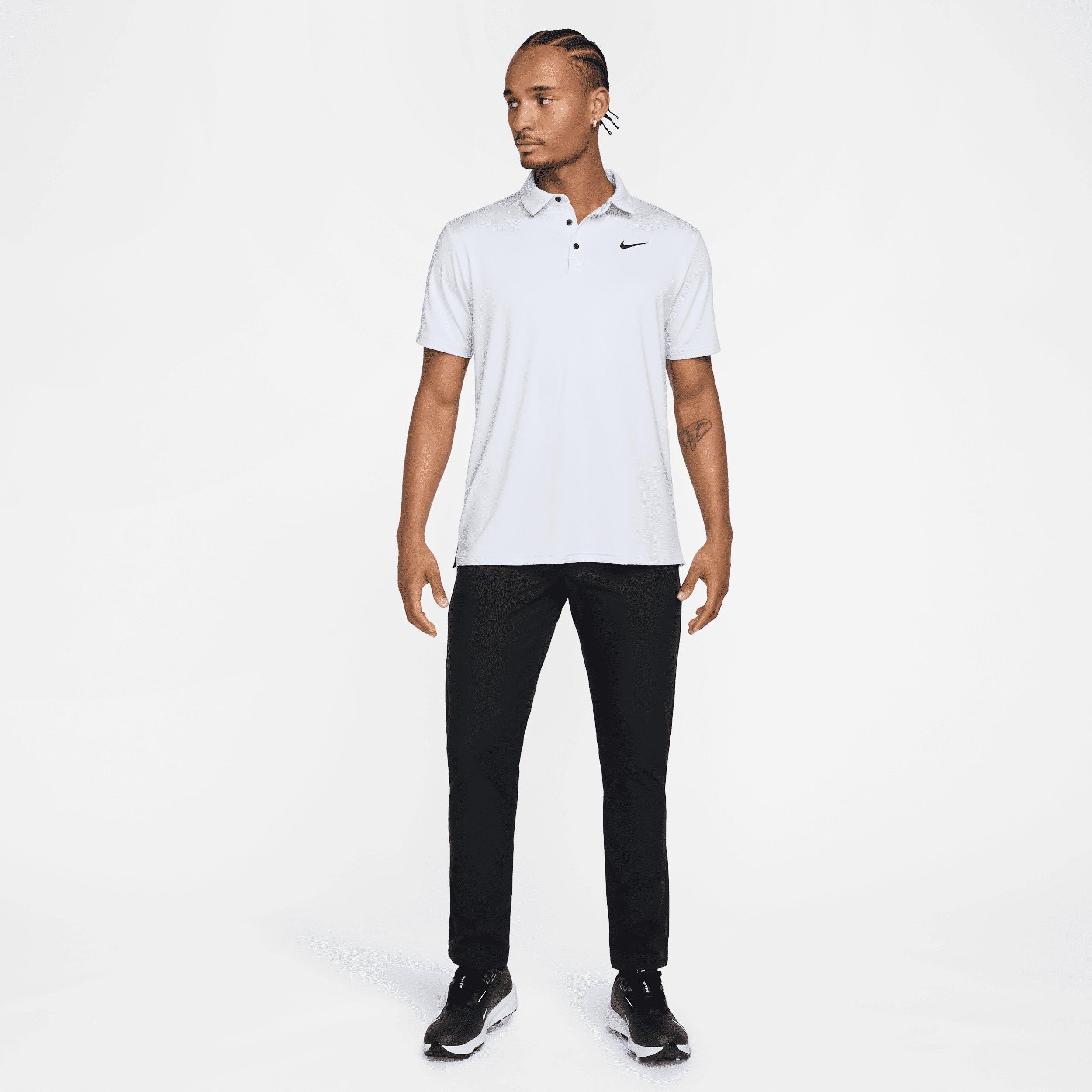 Nike Men's Tour Dri-FIT Solid Golf Polo - Grey - GREY Thumbnail View 6