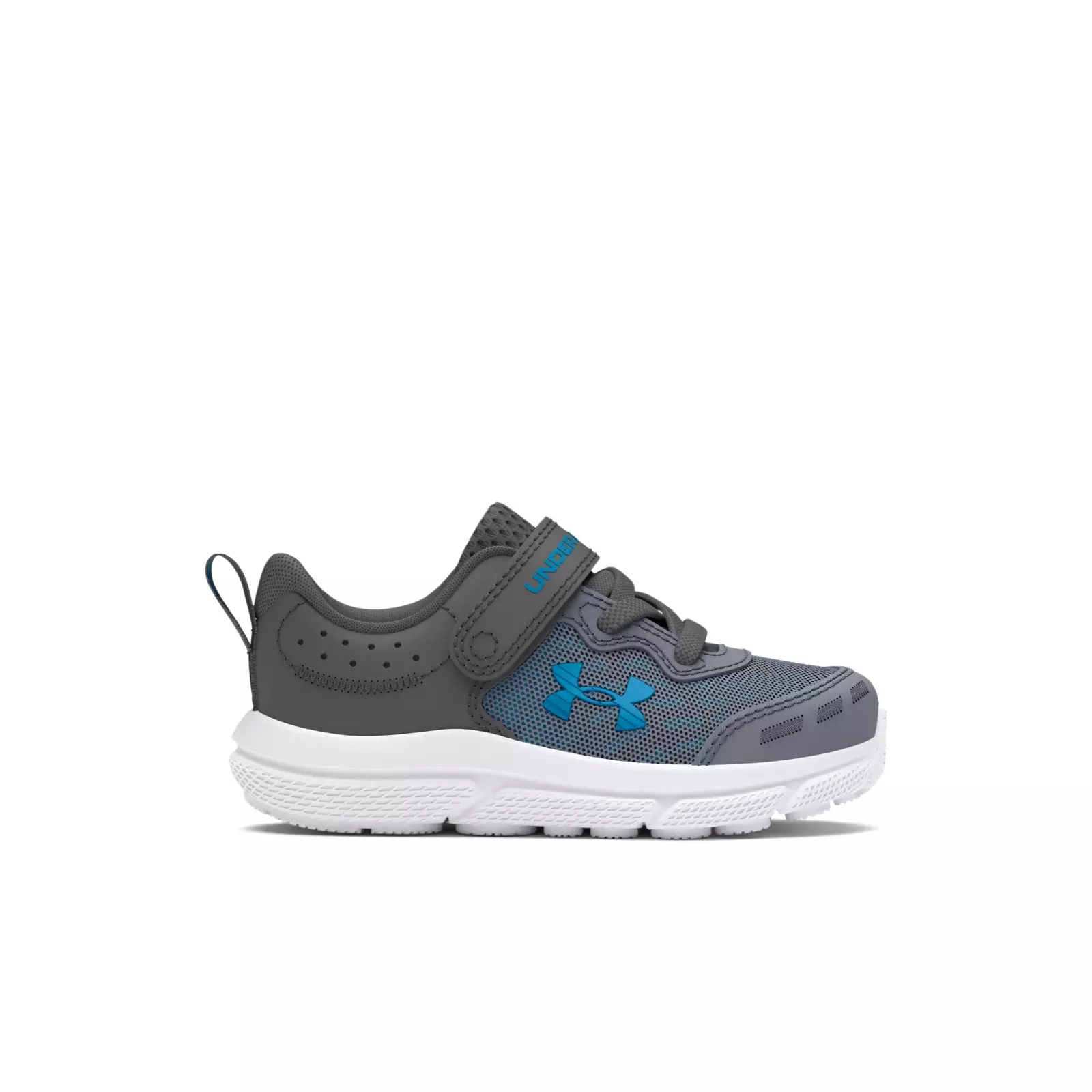 Under Armour Assert 10 AC "Steel/Castlerock/Capri" Infant Boys' Running Shoe - GREY/BLUE