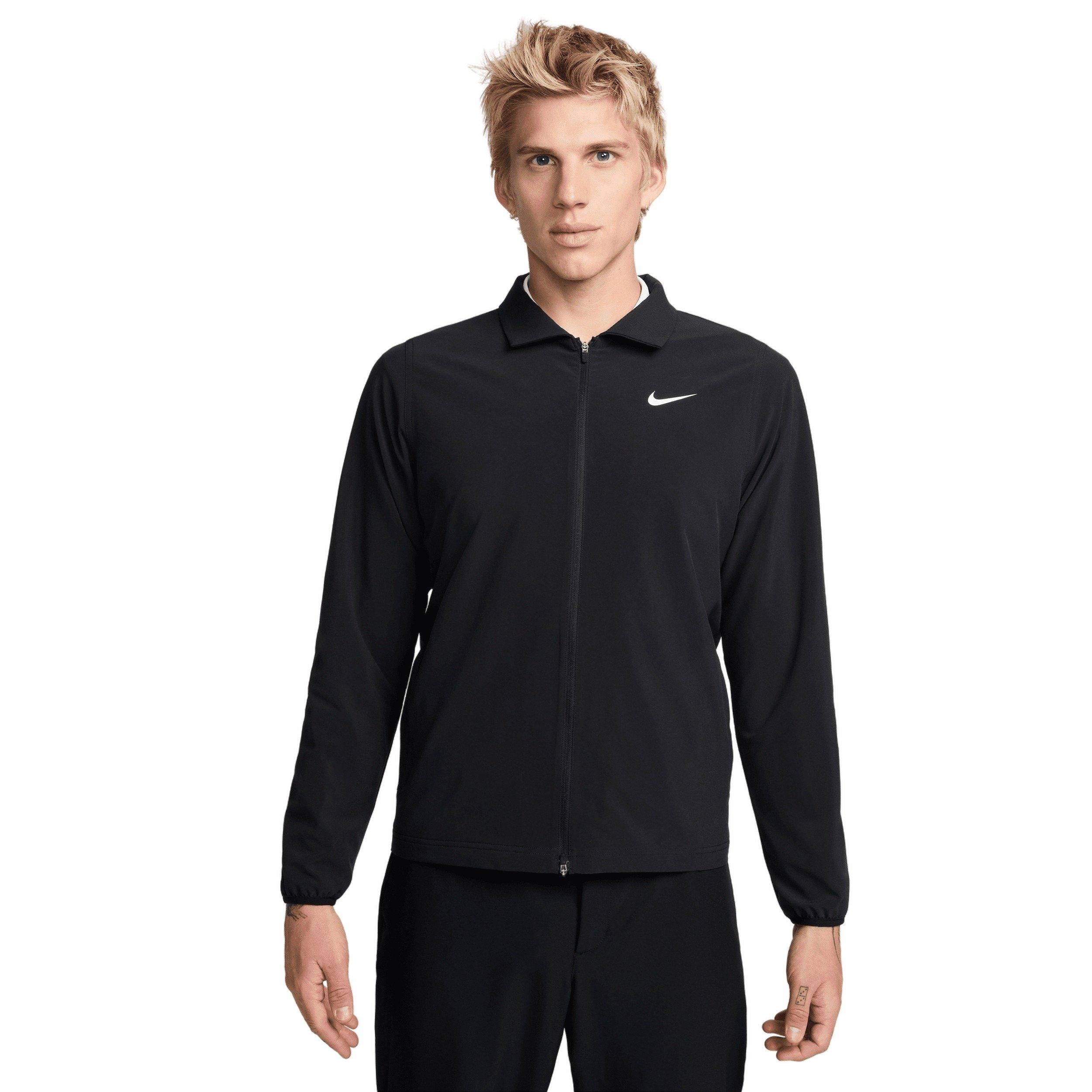 Nike Men's Tour Repel Full-Zip Golf Jacket - BLACK Thumbnail View 1
