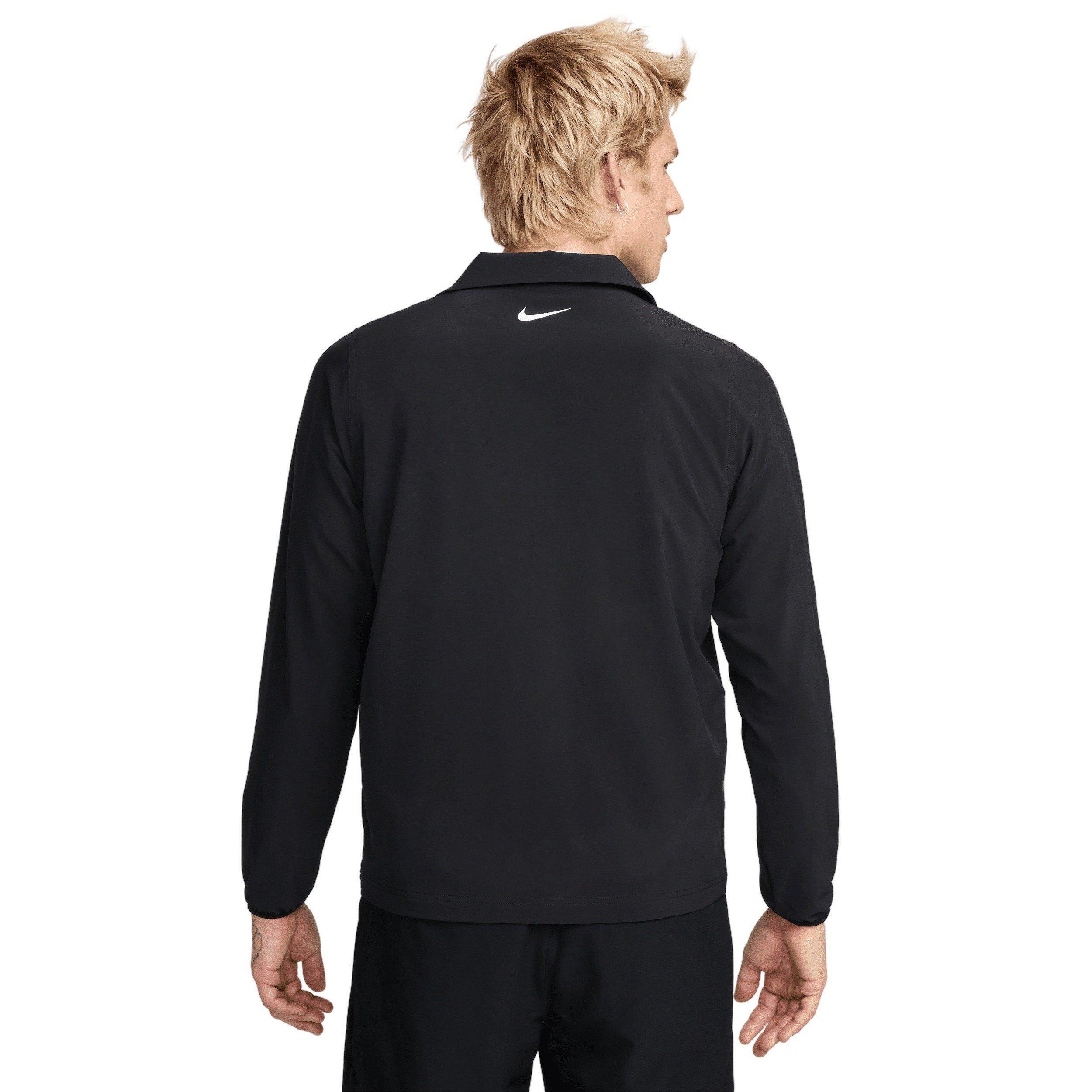 Nike Men's Tour Repel Full-Zip Golf Jacket - BLACK Thumbnail View 2