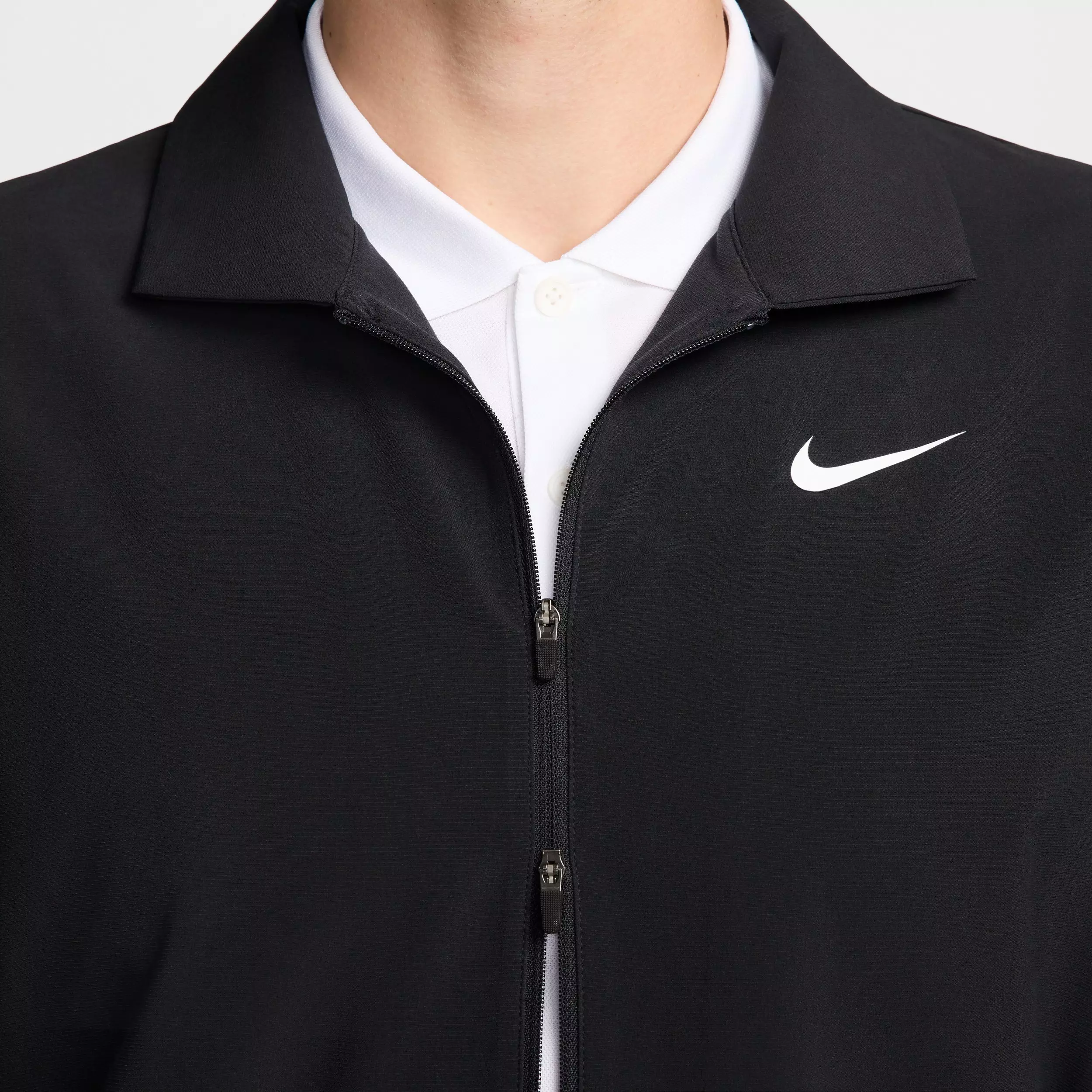 Nike Men's Tour Repel Full-Zip Golf Jacket - BLACK