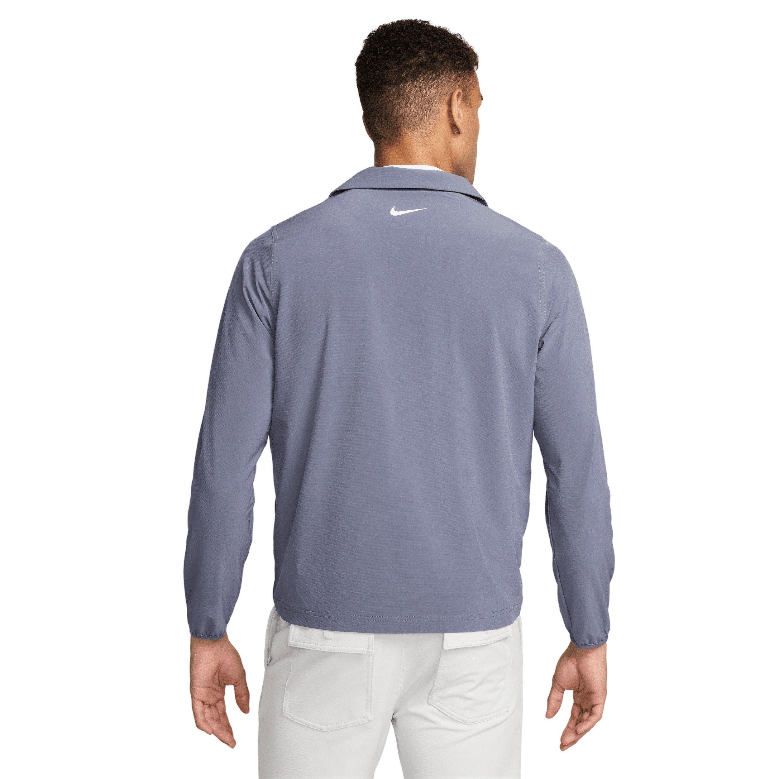 Nike Men's Tour Repel Full-Zip Golf Jacket - LT GREY Thumbnail View 2