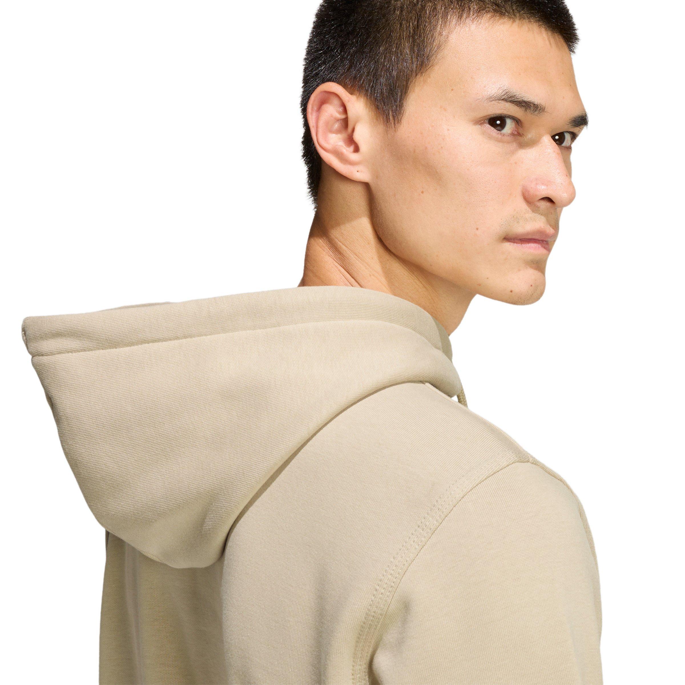 adidas Originals Men's Trefoil Essentials Hoodie - Khaki - KHAKI Thumbnail View 3