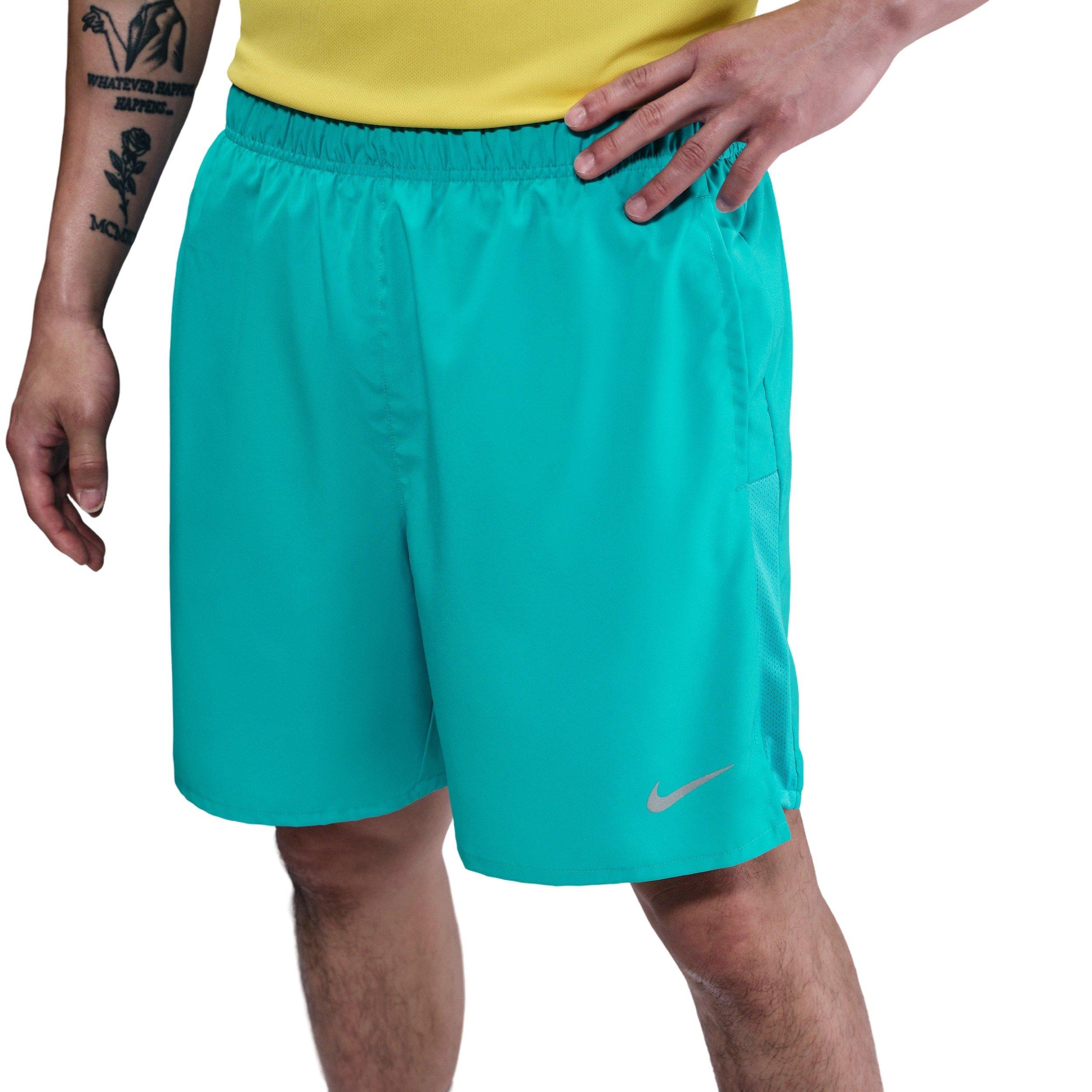 Nike Men's Challenger Dri-FIT 7" Brief-Lined Running Shorts - Dusty Cactus - DUSTY CACTUS Thumbnail View 1