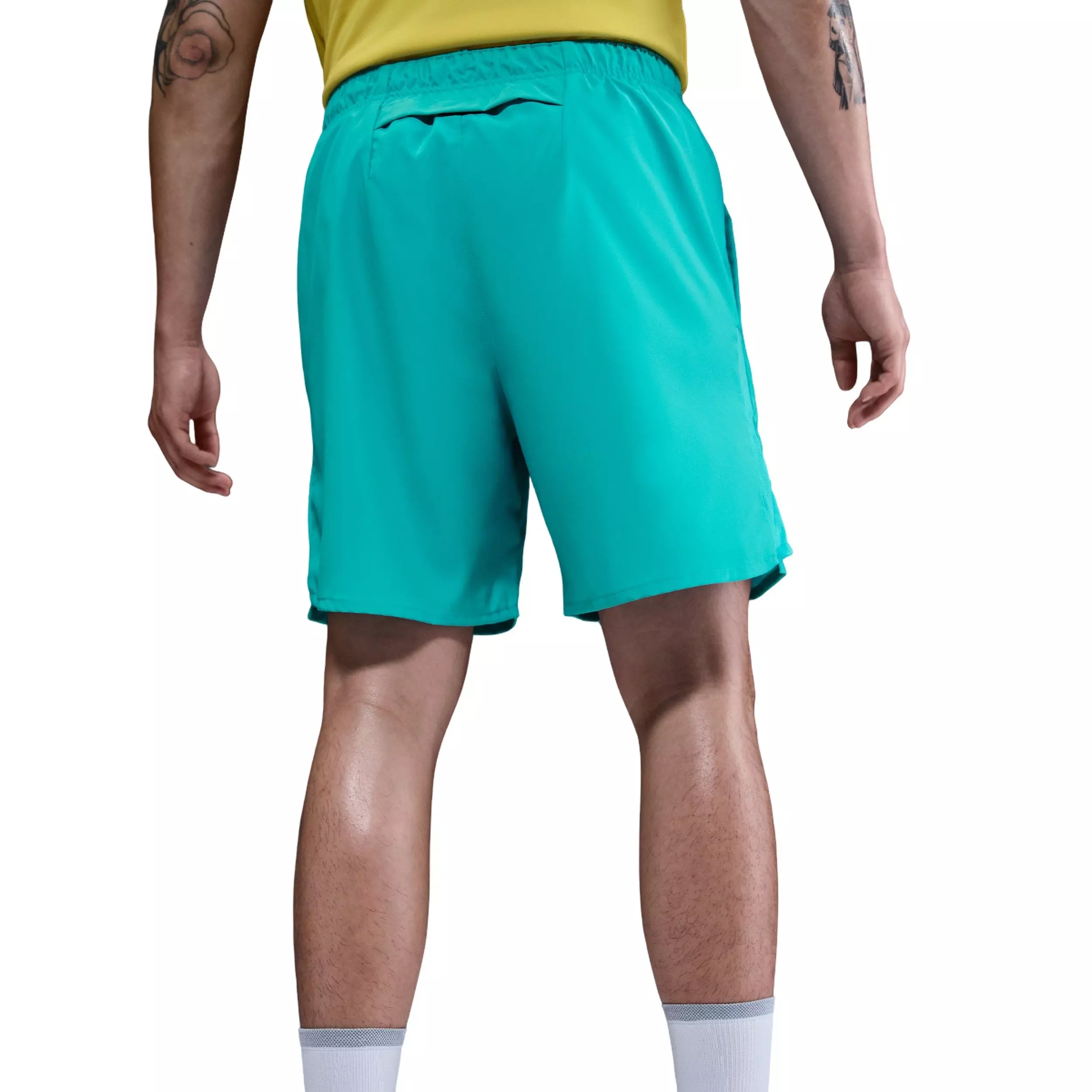 Nike Men's Challenger Dri-FIT 7" Brief-Lined Running Shorts - Dusty Cactus - DUSTY CACTUS